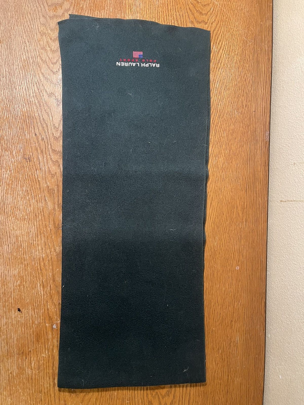 Polo Ralph Lauren POLO RALPH LAUREN SPORT MEN'S SCARF BLACK MADE IN USA Size ONE SIZE - 5 Thumbnail