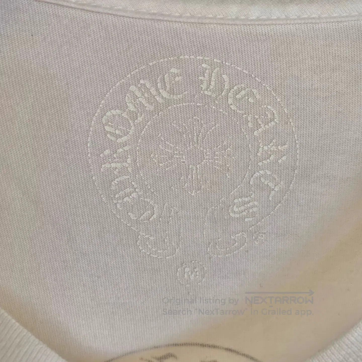 Chrome Hearts White Short Sleeve T-Shirt with Pocket Design. Size US M / EU 48-50 / 2 - 2 Thumbnail