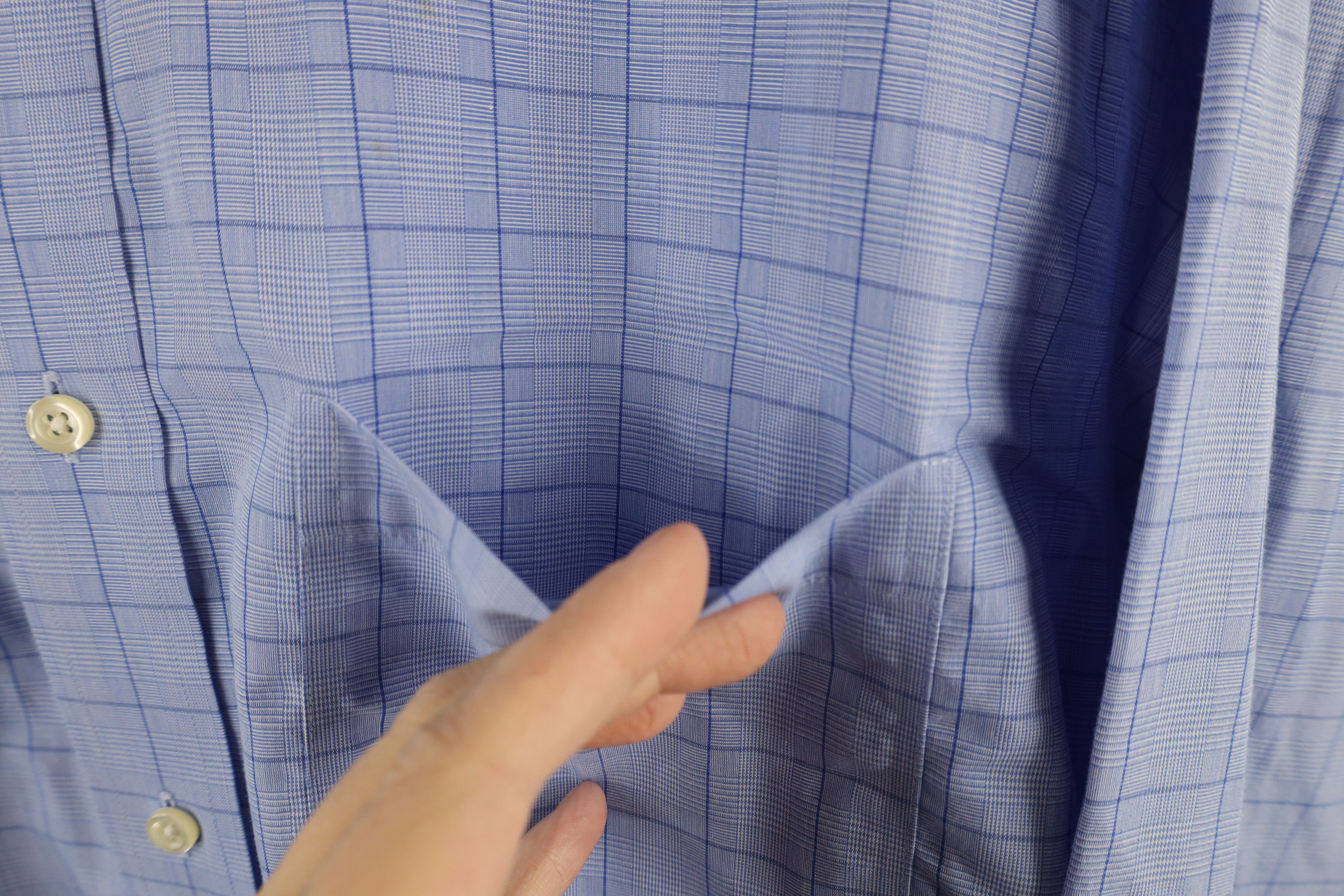 Brooks Brothers × Vintage Vintage Brooks Brothers Non Iron Cotton Button Shirt Plaid Size US L / EU 52-54 / 3 - 5 Thumbnail