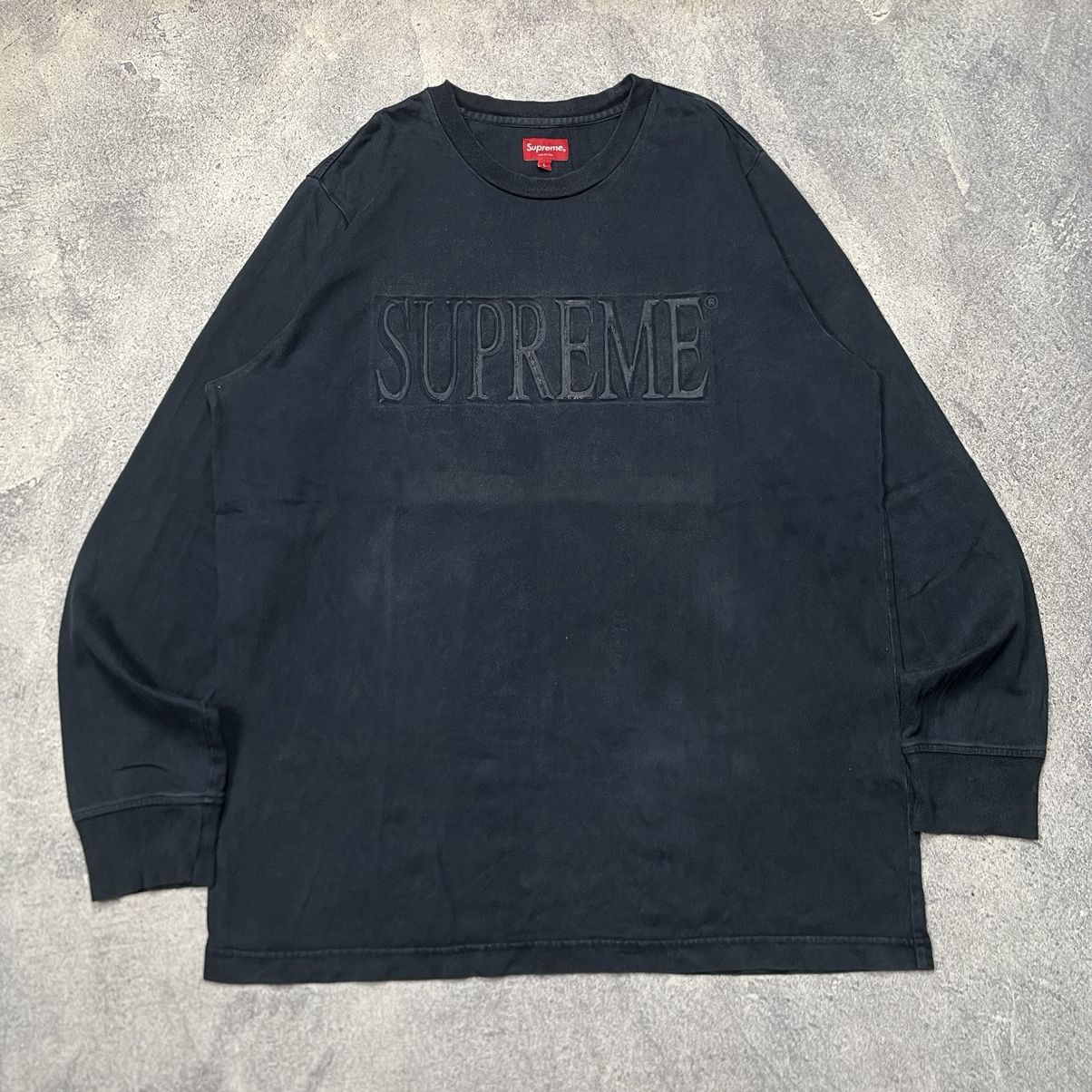 Supreme Supreme Script Longsleeve Size US L / EU 52-54 / 3 - 1 Thumbnail