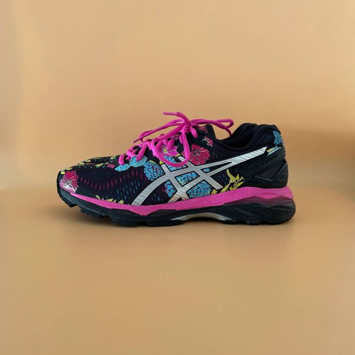 Asics Asics Gel Kayano 23 Fluid Fit Floral Running Shoes Size 8.5