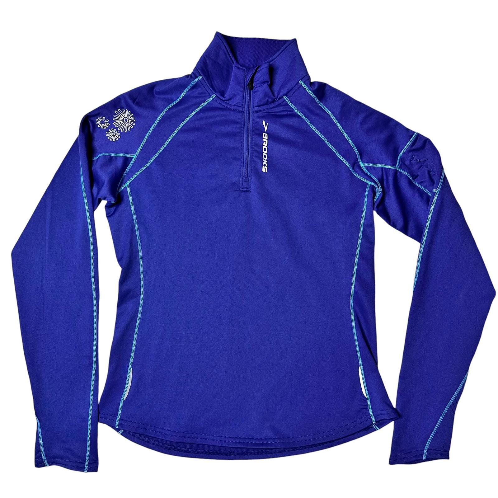 Brooks Brooks Equlibrium Technology 1/4 Zip Pullover Top Women's M Size M / US 6-8 / IT 42-44 - 1 Thumbnail