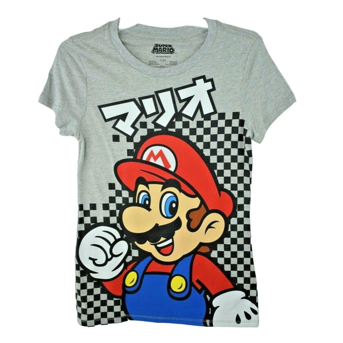 Nintendo Nintendo Juniors Size S (3/5) Super Mario Japanese Graphic T Size S / US 4 / IT 40 - 1 Thumbnail