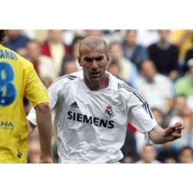 Adidas Zidane Real Madrid LAST GAME 2005 2006 Soccer Jersey XL Size US XL / EU 56 / 4 - 8 Thumbnail