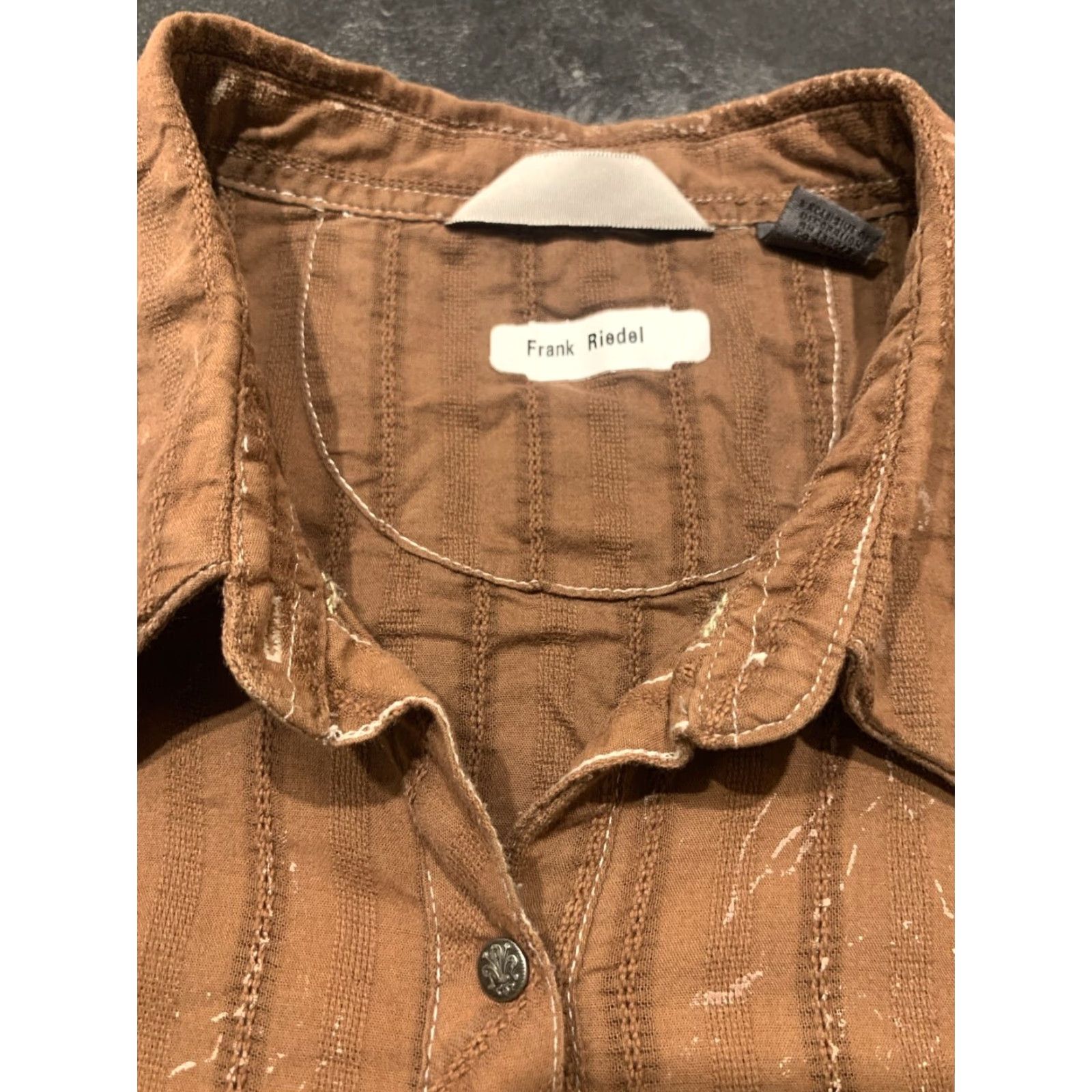 47 VINTAGE Western Shirt Men’s 2XL Long Sleeve Brown Western Button-Up 47 Western Theme Size US XXL / EU 58 / 5 - 7 Thumbnail