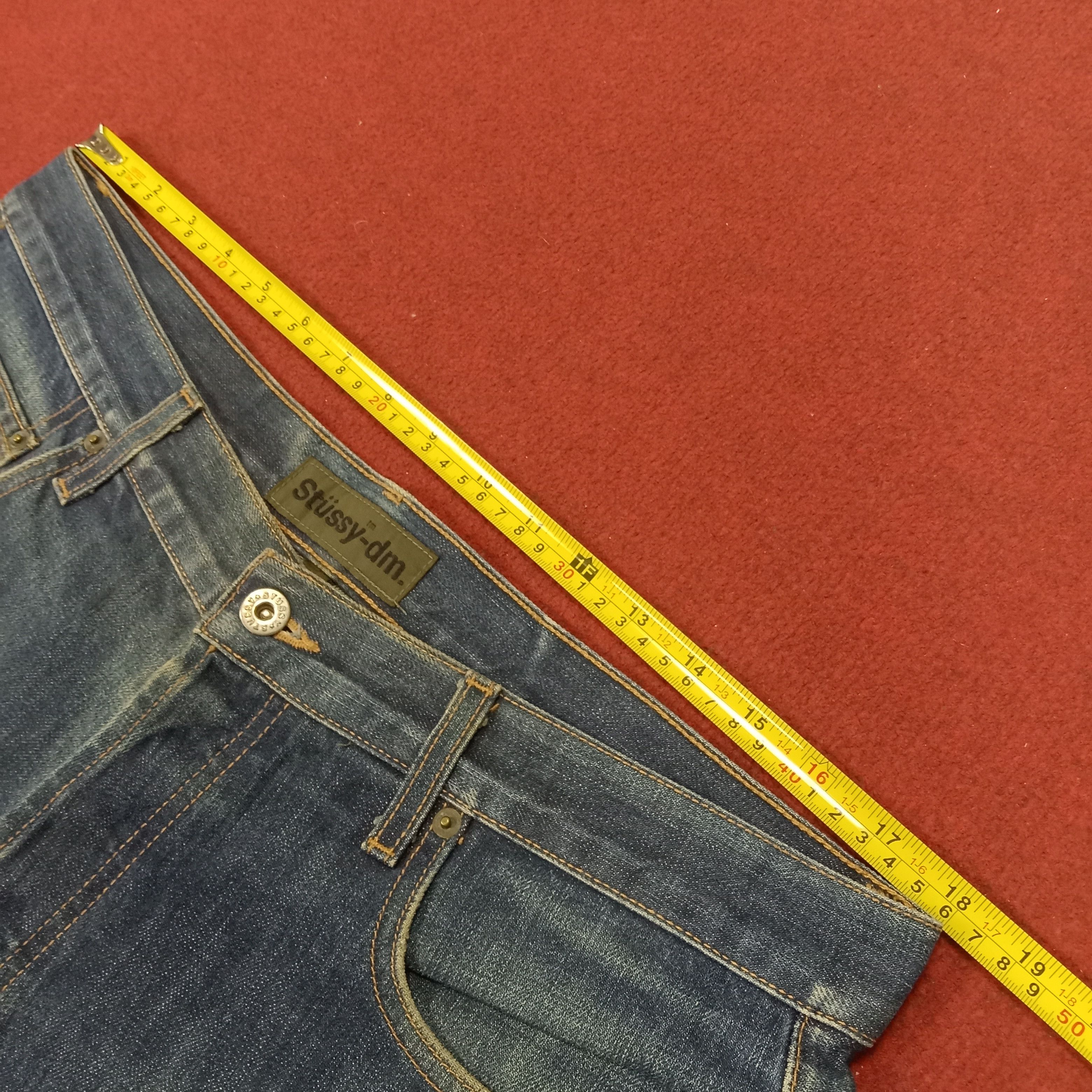 Stussy × Vintage Stussy Streetwear Custom Art Logo Style Jeans Size US 36 / EU 52 - 7 Thumbnail