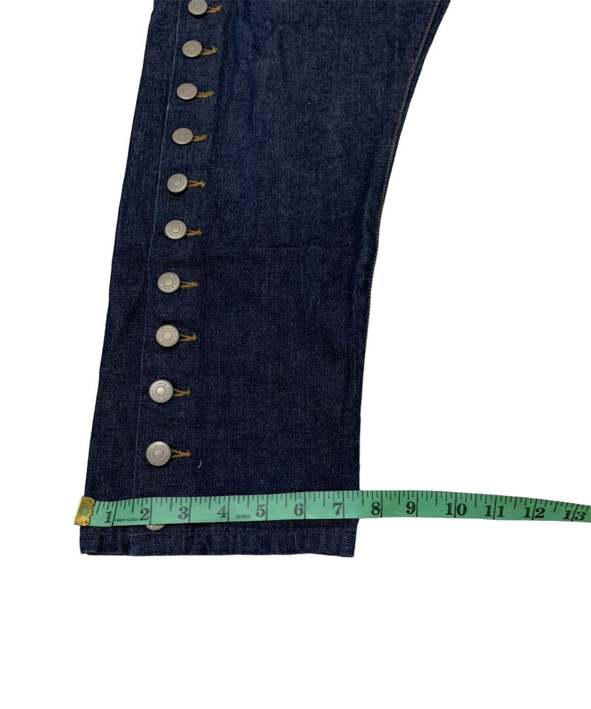 CABANE de ZUCCa Issey miyake zucca side button selvedge denim Size US 34 / EU 50 - 9 Thumbnail