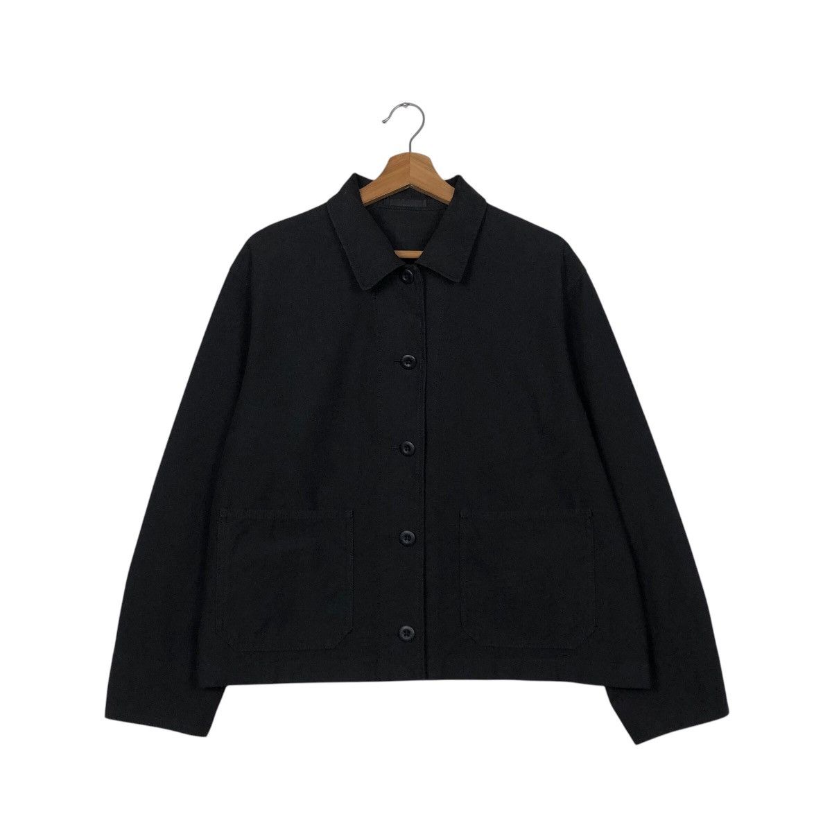 Japanese Brand 📌Duck Canvas Detroit Chore Jacket Uniqlo Issey Miyake Size US XL / EU 56 / 4 - 2 Thumbnail