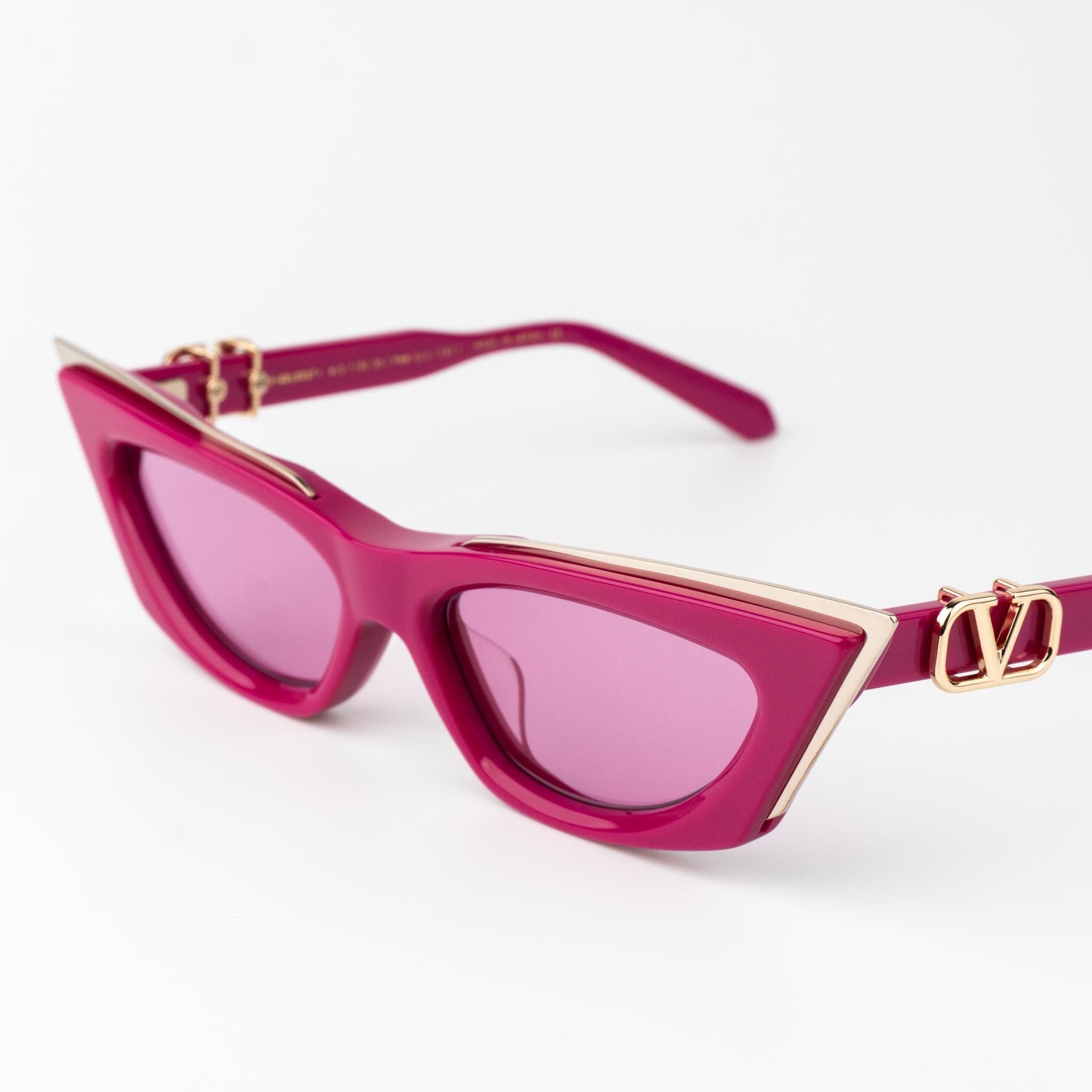 Valentino Valentino Women Sunglasses V - GOLDCUT - I VLS-113C-55 Size ONE SIZE - 5 Thumbnail