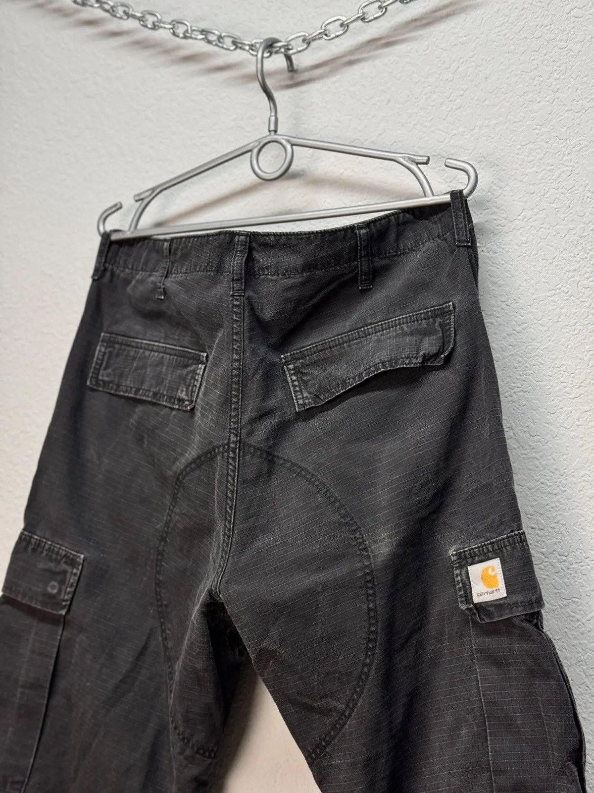 Carhartt × Vintage Vintage Cargo pants Carhartt wip baggy fit y2k sk8 opium Size US 34 / EU 50 - 8 Thumbnail