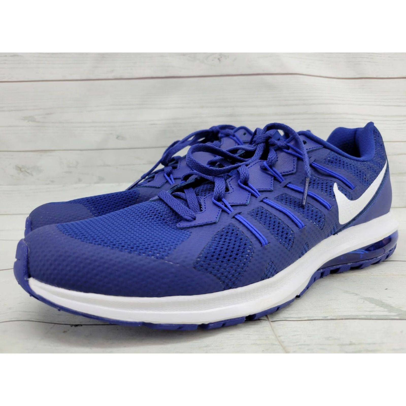 Nike NIKE Mens Air Max Dynasty Blue Size 12 Sneaker Style 816747-400 running Size US 13 / EU 46 - 4 Thumbnail