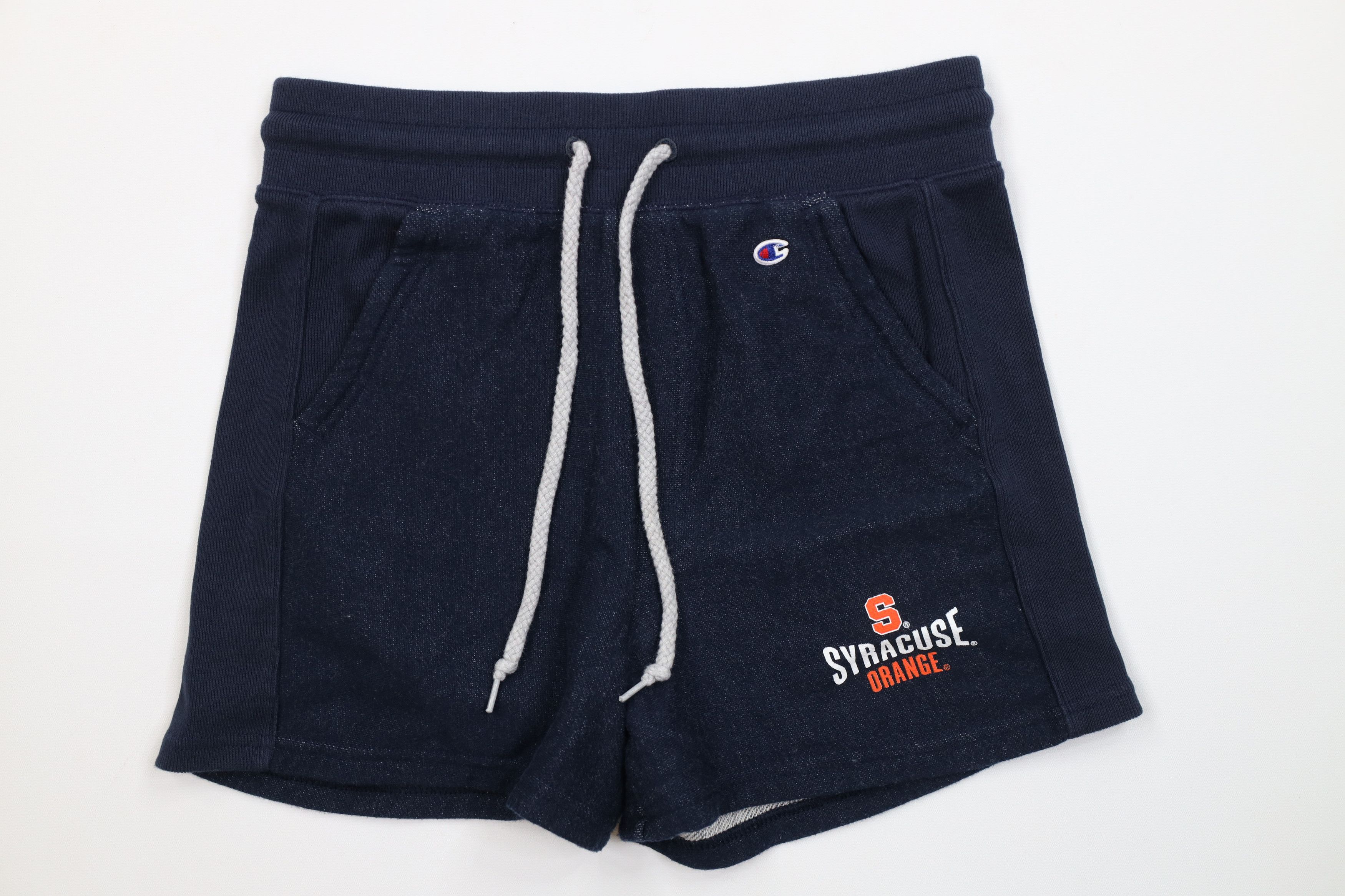 Champion Champion Reverse Weave University Jersey Knit Shorts Blue Size 27" / US 4 / IT 40 - 1 Thumbnail