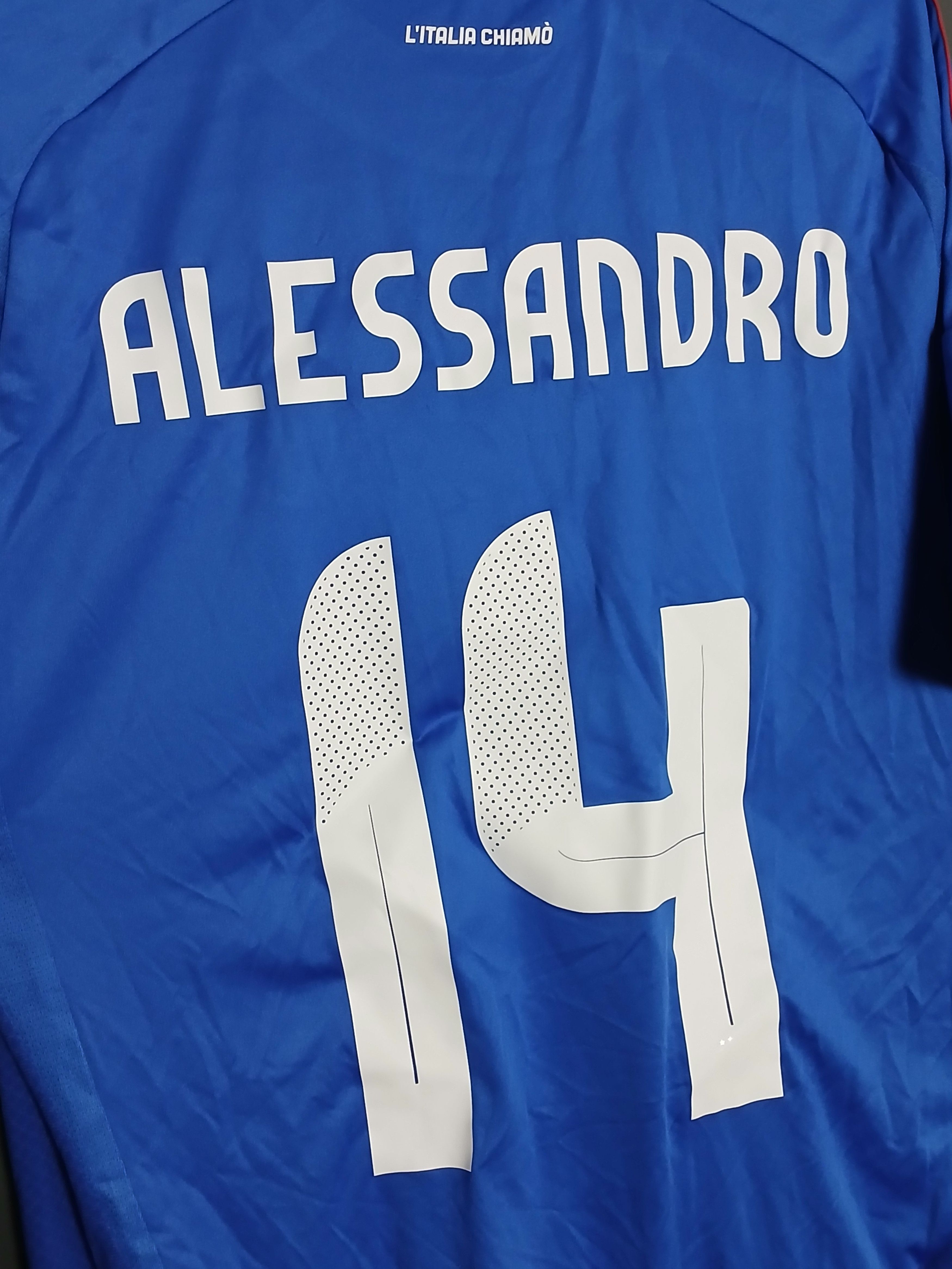 Adidas KIDS Italy National Team 24/25 Home Football Jersey T-Shirt Size US S / EU 44-46 / 1 - 4 Thumbnail