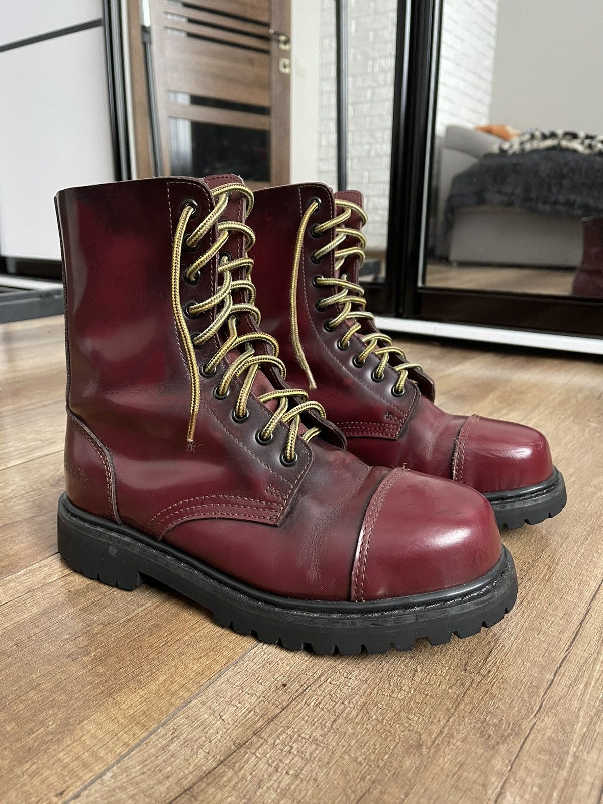 Japanese Brand Undercover Leather Boots Shoes Japan Vintage Size US 7 / EU 40 - 2 Thumbnail