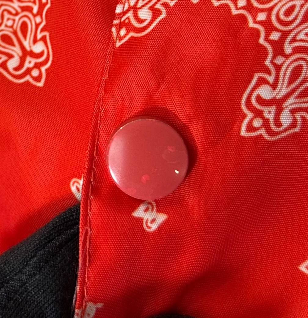 Japanese Brand NAGRI jacket Los Angeles hip hop streetwear Paisley pattern Size US M / EU 48-50 / 2 - 5 Thumbnail