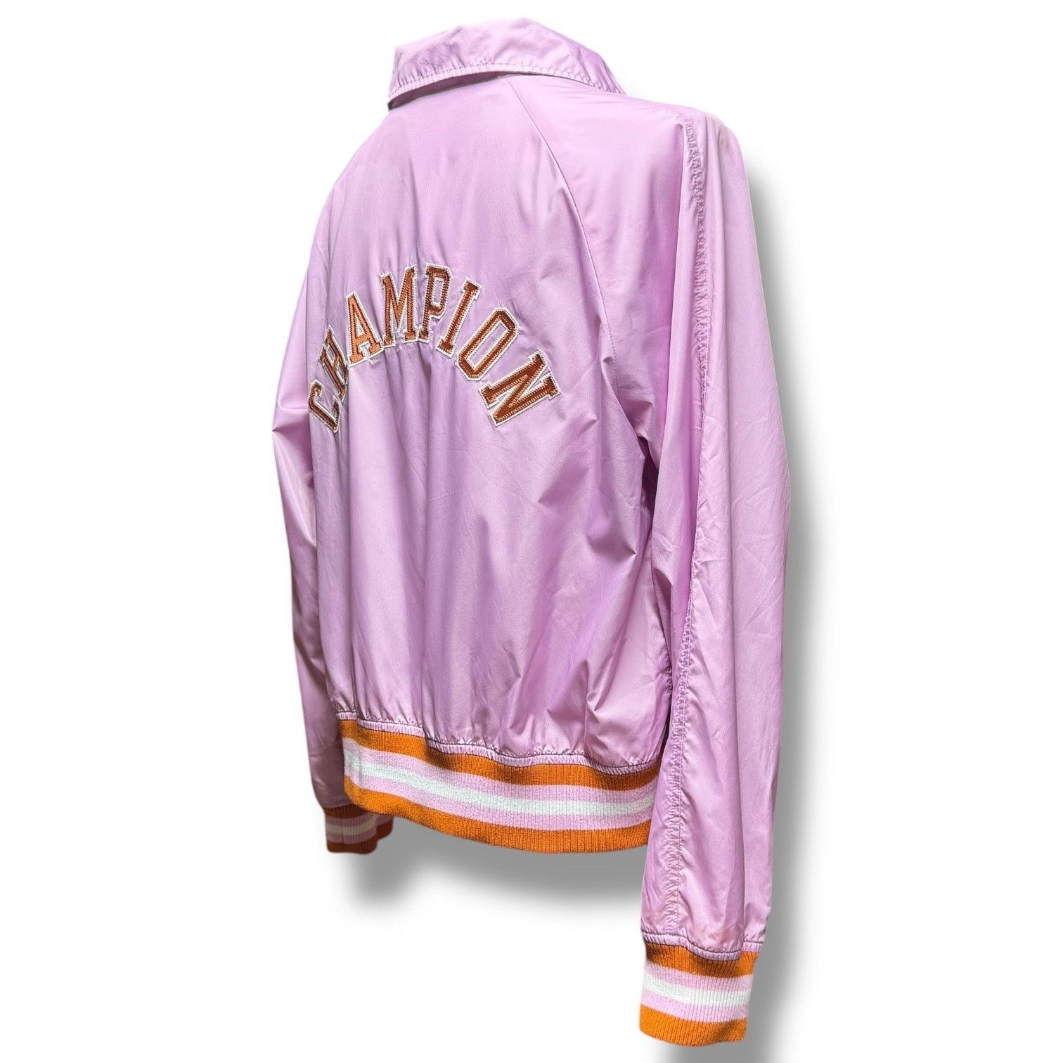 Champion Champion Cropped Track Jacket Pink Medium Size M / US 6-8 / IT 42-44 - 7 Thumbnail
