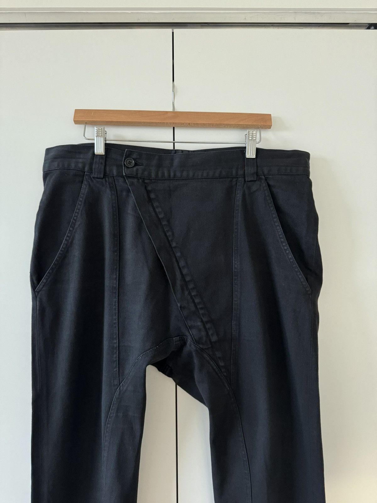 Alexandre Plokhov Alexandre Plokhov Asymmetrical Drop-crotch Pants FW14 50 Size US 34 / EU 50 - 2 Preview