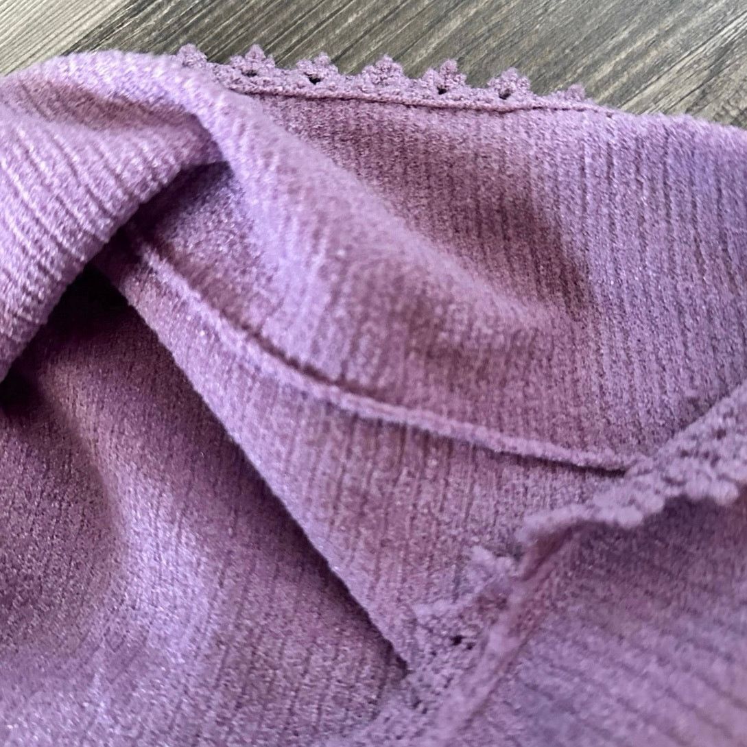 Other vintage short sleeve knit purple shirt Size L / US 10 / IT 46 - 3 Thumbnail
