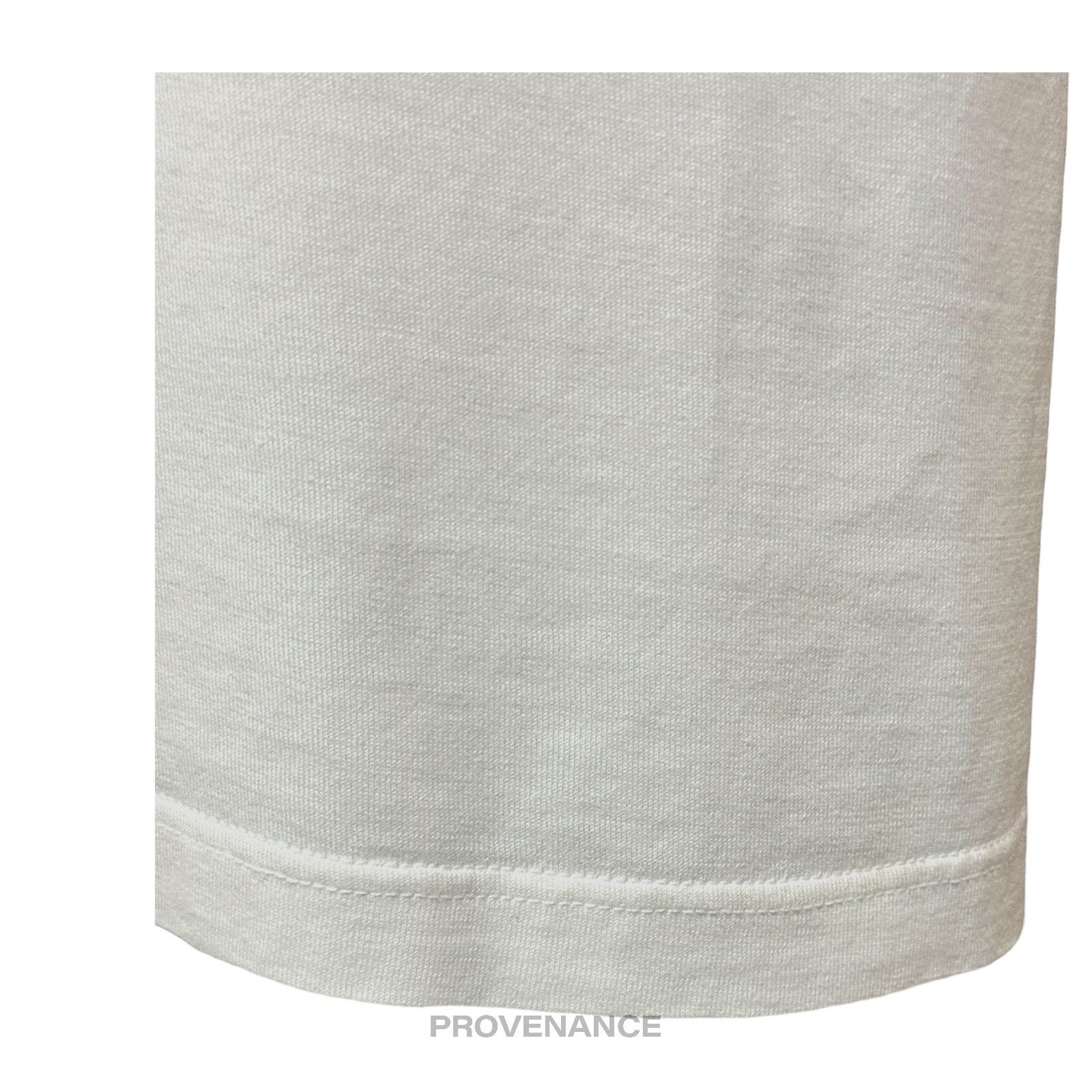 Saint Laurent Paris 🔴 Saint Laurent Paris SLP Logo T Shirt - White Size US XS / EU 42 / 0 - 5 Thumbnail