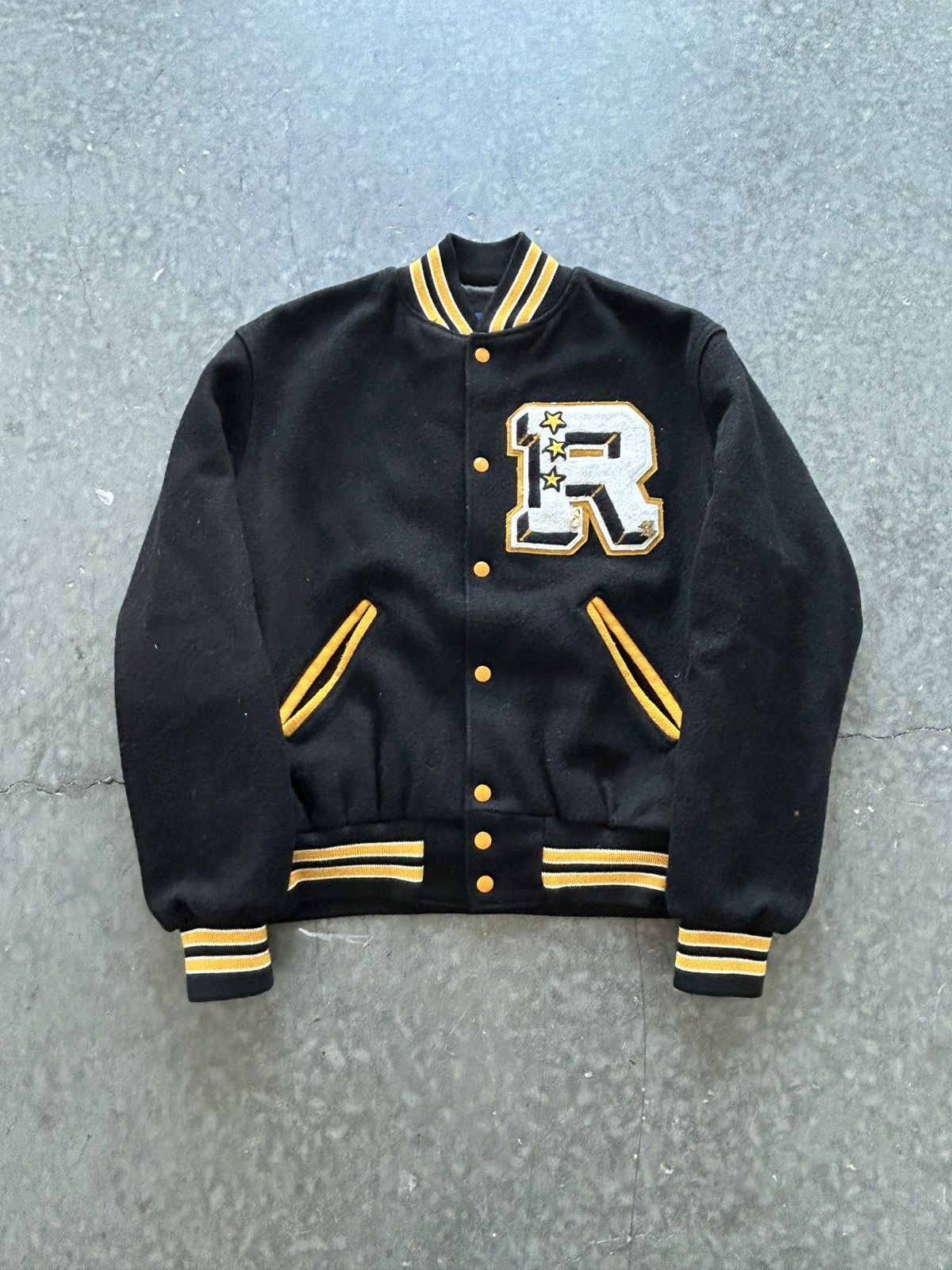 Vintage Vintage 80s Radford Band Wool Varsity Jacket Size US M / EU 48-50 / 2 - 1 Thumbnail