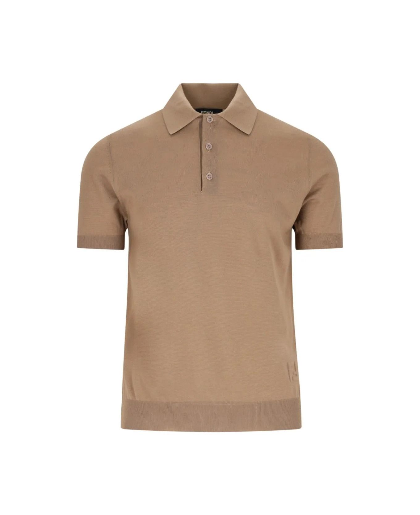 o1s1wg110126 Polo Shirt in Light Brown