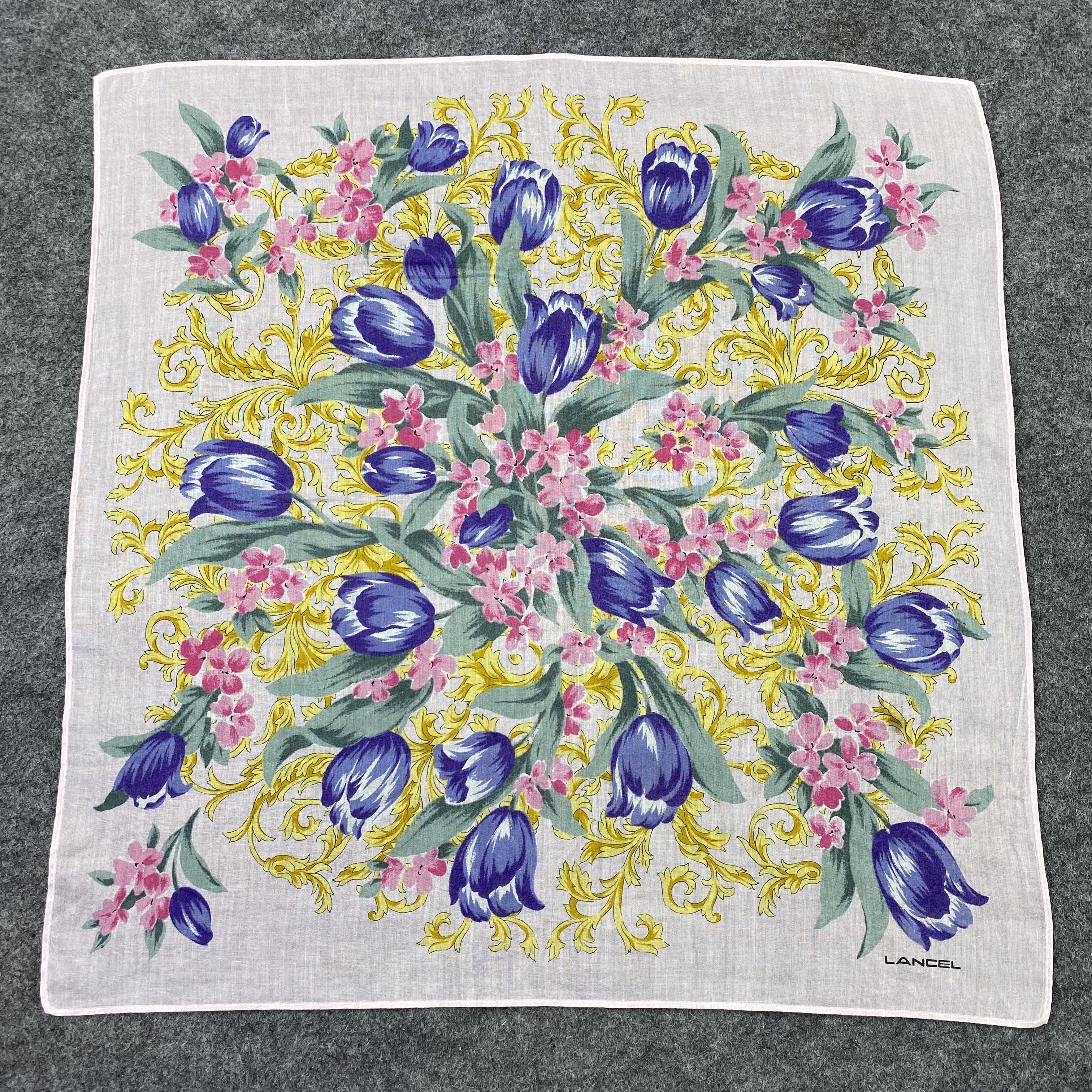 Lancel Lancel Handkerchief / Bandana / Neckerchief-B808 Size ONE SIZE - 3 Thumbnail