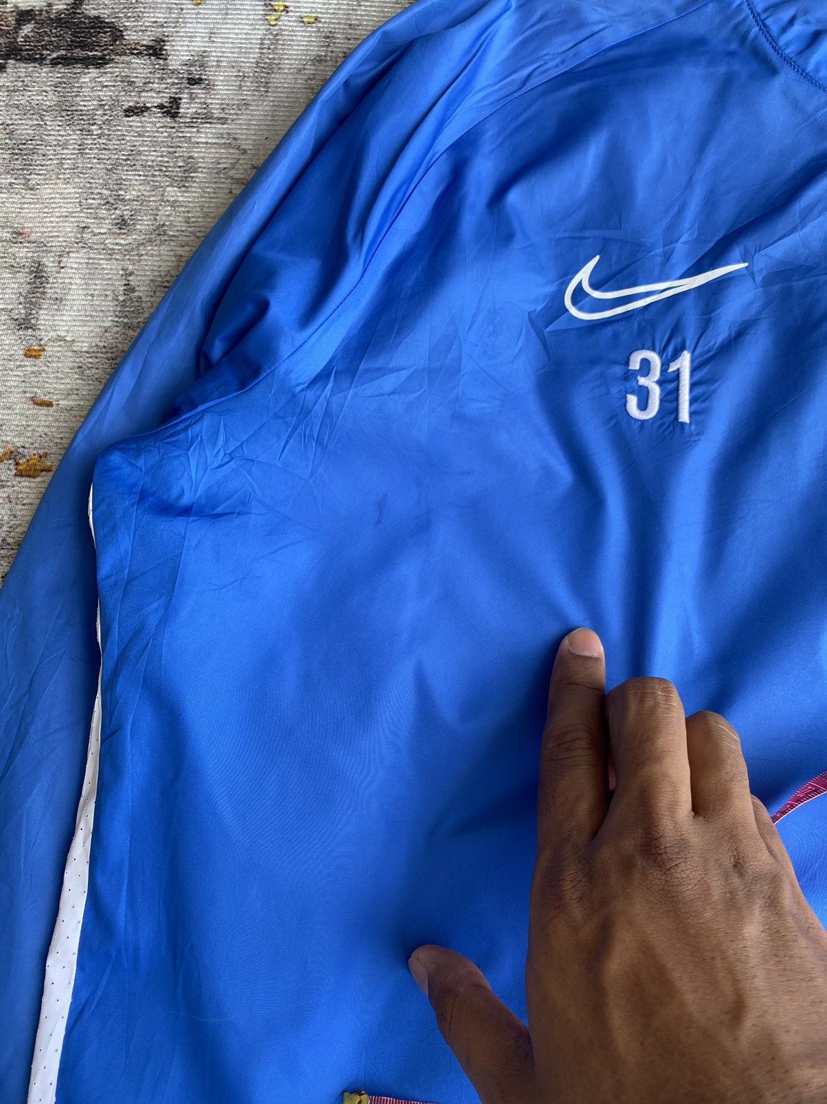 Nike × Vintage Vintage Y2K Nike Halfzipper Windbreaker Size US L / EU 52-54 / 3 - 10 Thumbnail