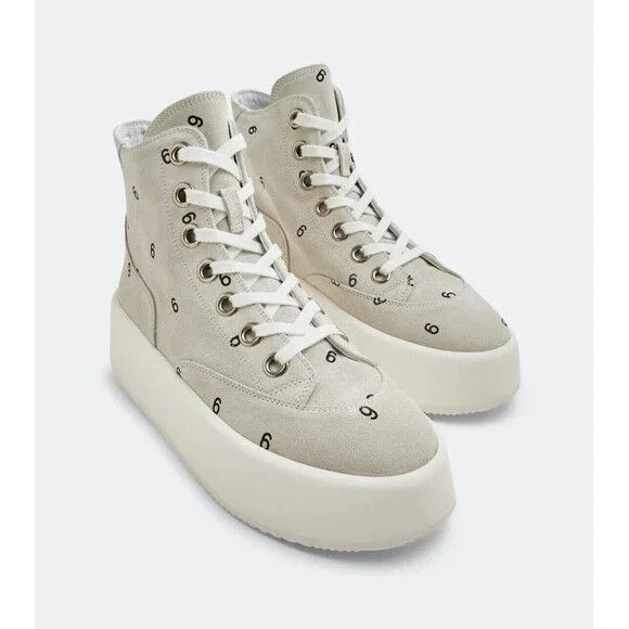Maison Margiela MM6 Maison Margiela 6 Platform Suede Sneakers 40 10 Womens Size US 10 / IT 40 - 15 Thumbnail