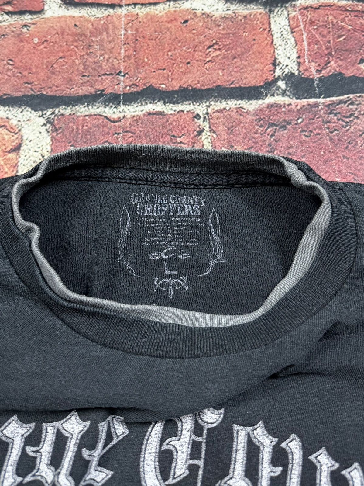 West Coast Choppers Orange County Choppers Thermal Tribal Sword Long Sleeve Tee Size US L / EU 52-54 / 3 - 8 Thumbnail