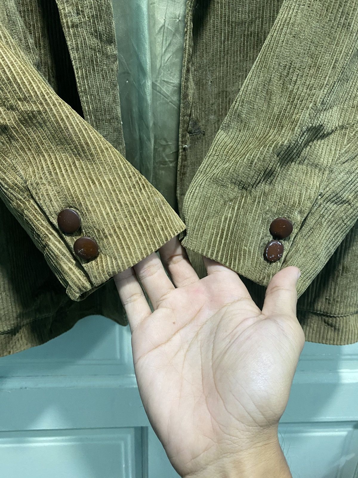 Massimo Osti Archive 80s C.p Company Corduroy Green Tag Coat Jacket Size US S / EU 44-46 / 1 - 7 Thumbnail