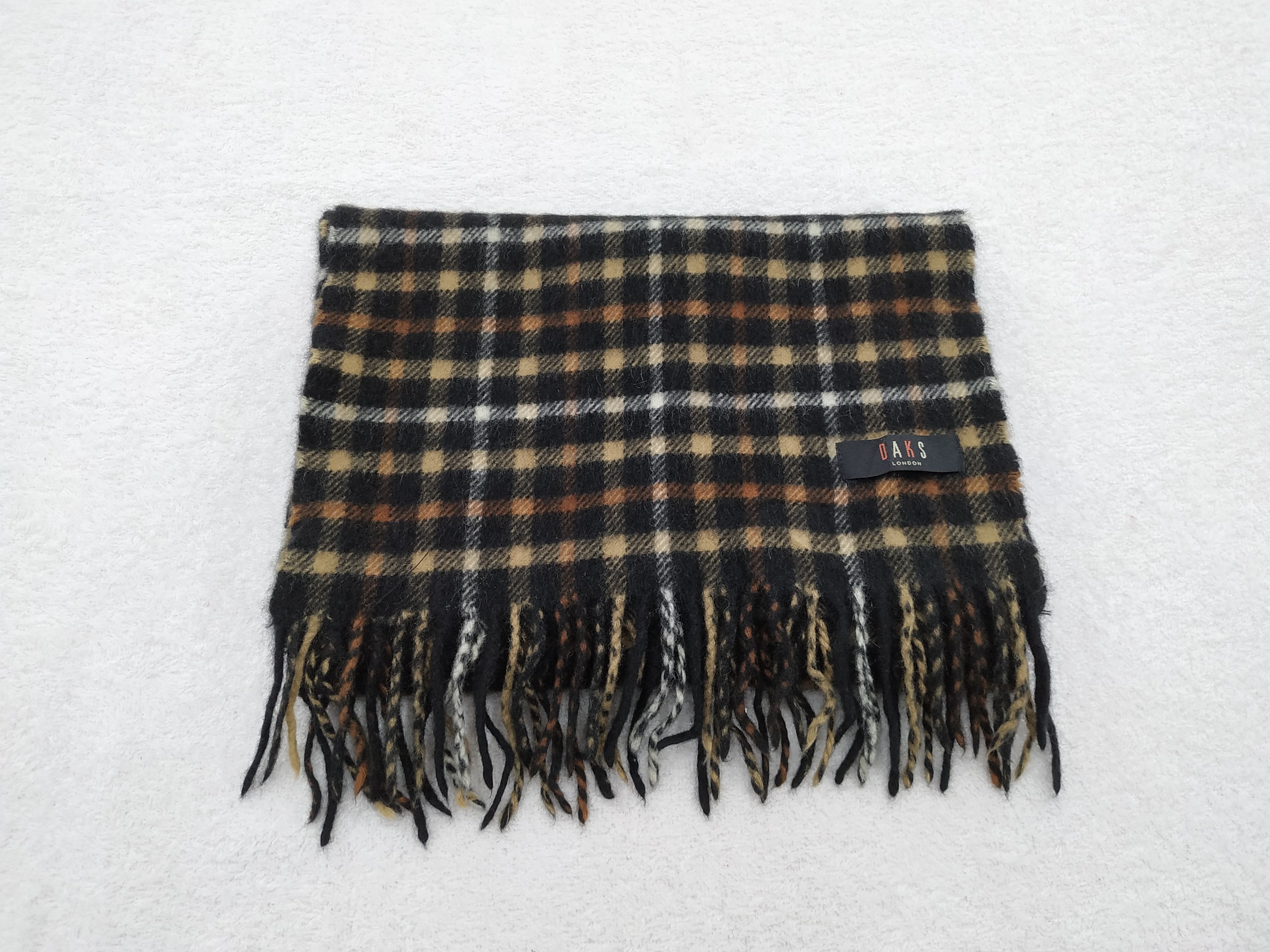 DAKS Vintage Daks Scarf/Muffler/Neckwear MF053 Size ONE SIZE - 3 Thumbnail
