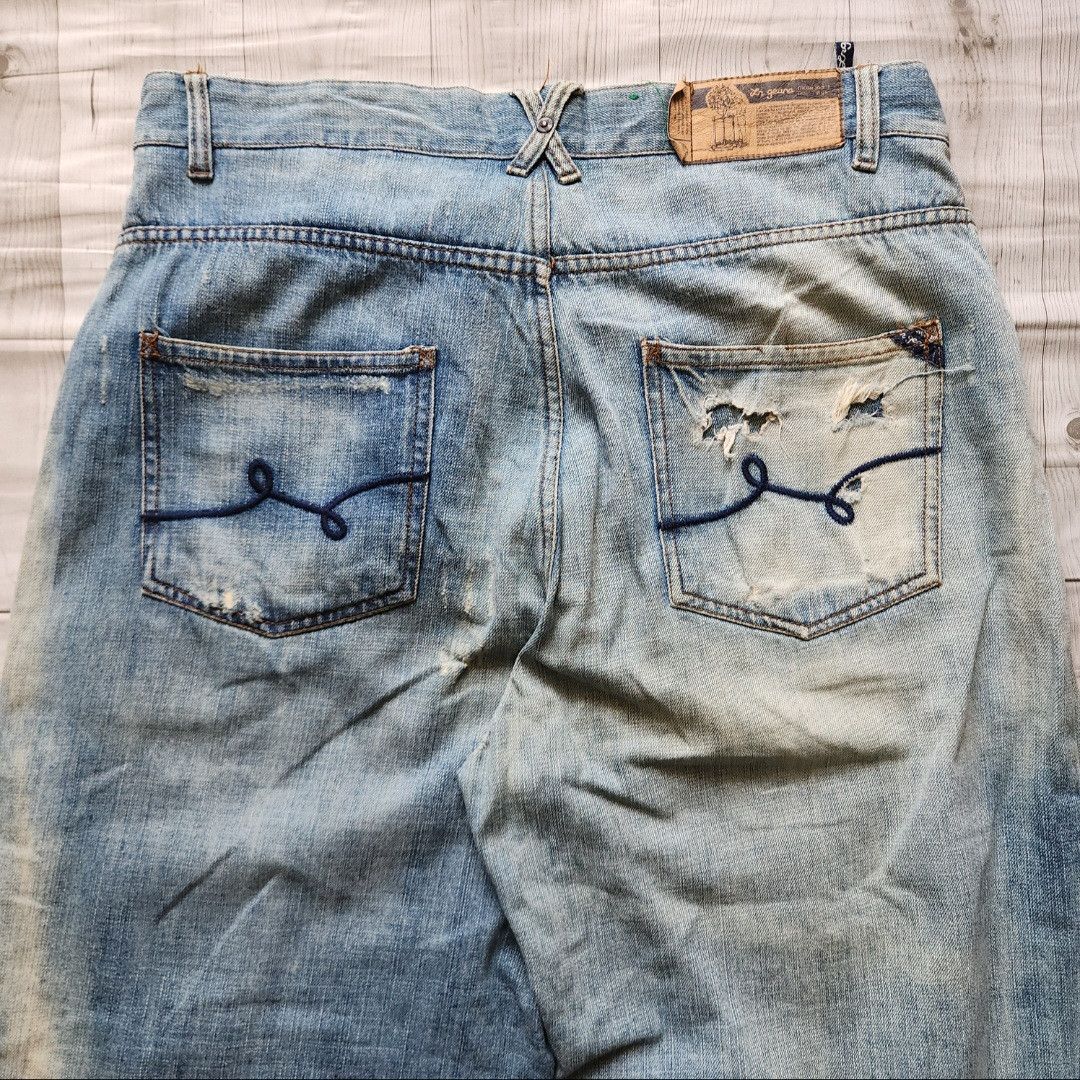 LRG Vintage LRG Skategang Streetwear Baggy Denim Size US 35 - 15 Thumbnail