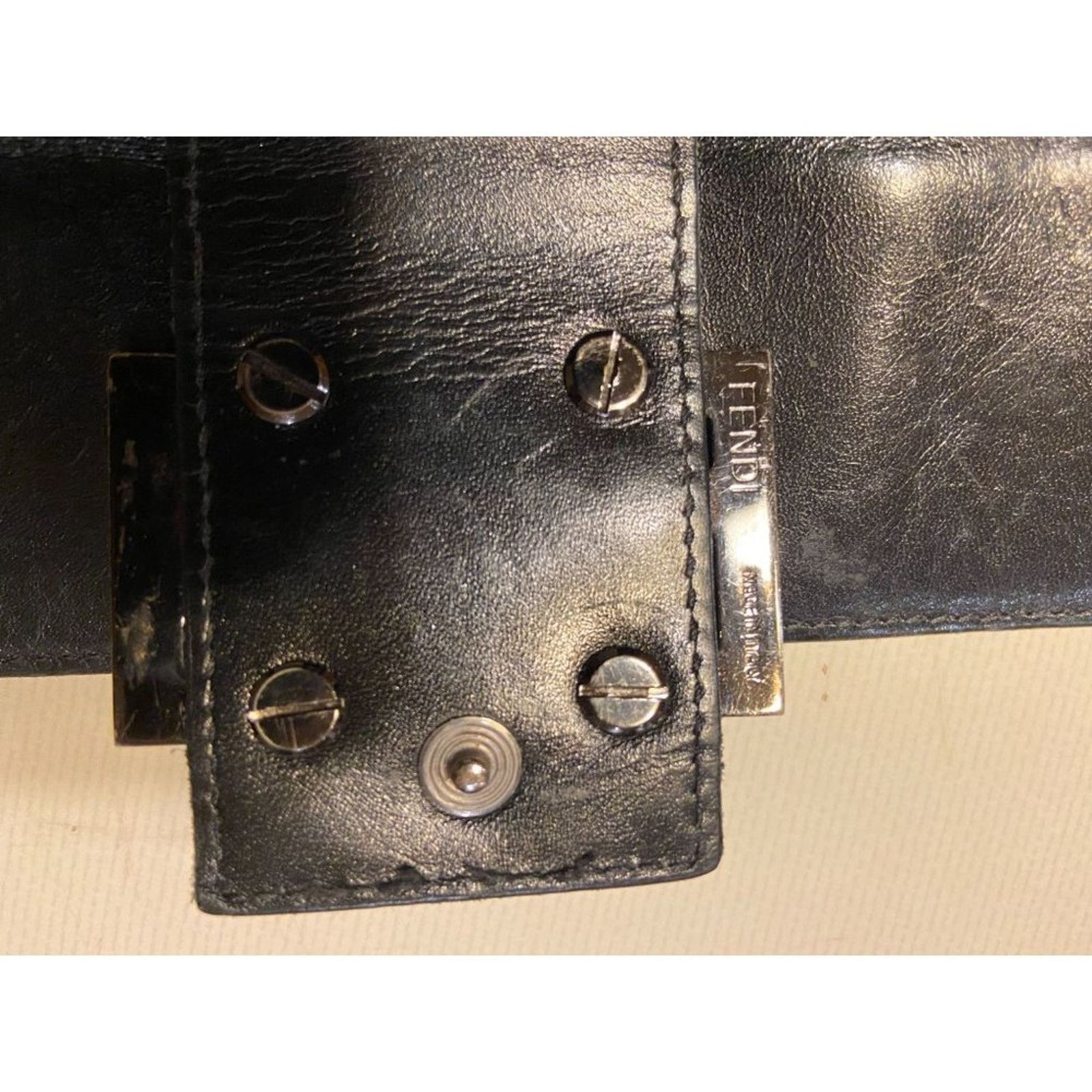 Fendi Fendi Vintage Leather & Logo Wallet Size ONE SIZE - 11 Thumbnail