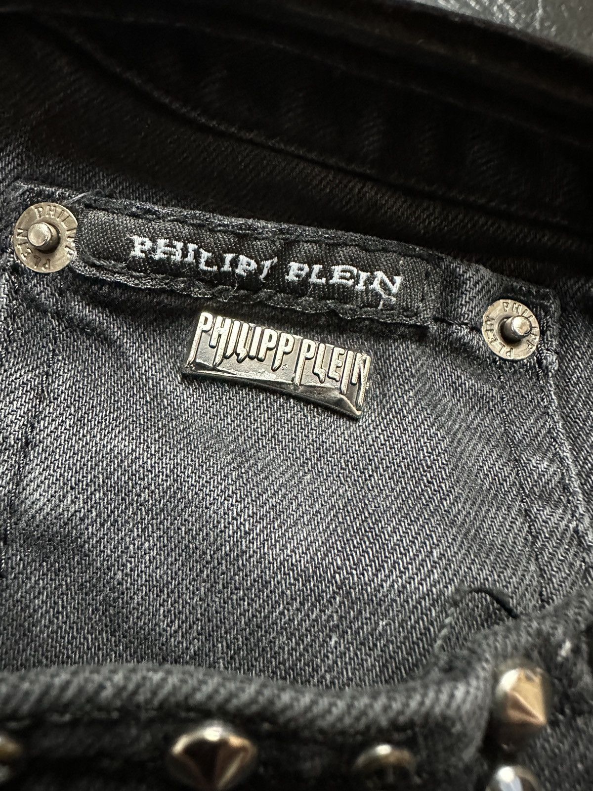 Philipp Plein Philipp Plein Boyfriend Opium Jeans With a Belt Avant Garde Size 32" / US 10 / IT 46 - 7 Thumbnail
