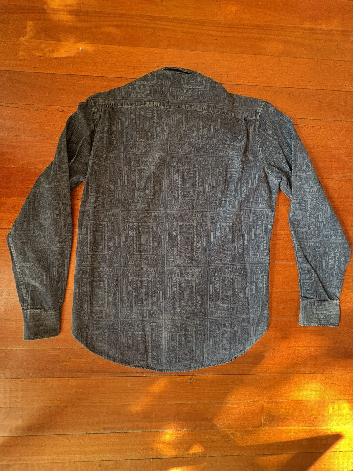 Our Legacy Our Legacy Indigo Patterned Shirt S/ 46 Size US S / EU 44-46 / 1 - 2 Thumbnail