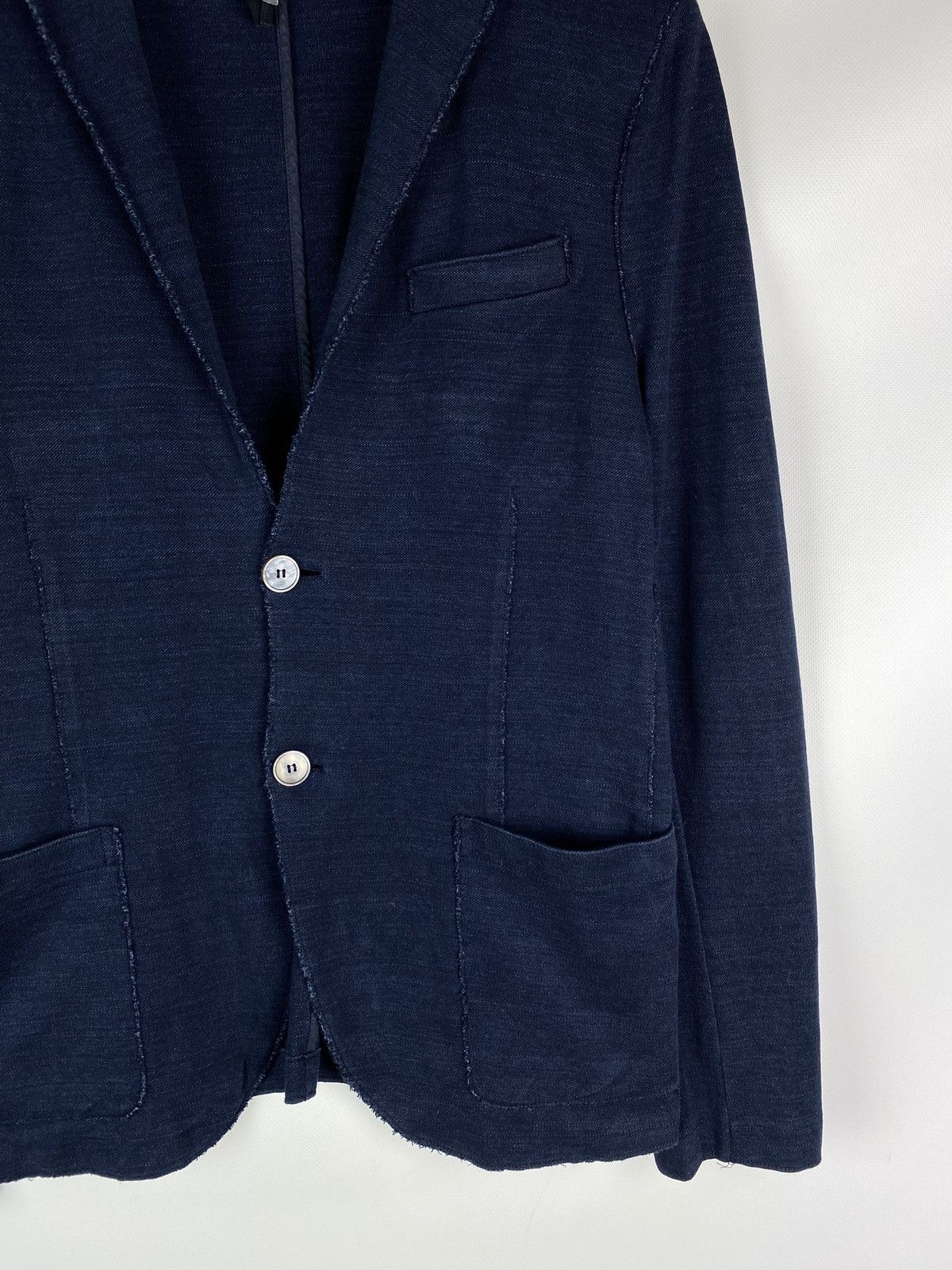 Harris Wharf London Harris Wharf London cotton linen unlined blazer jacket Size 40R - 6 Thumbnail