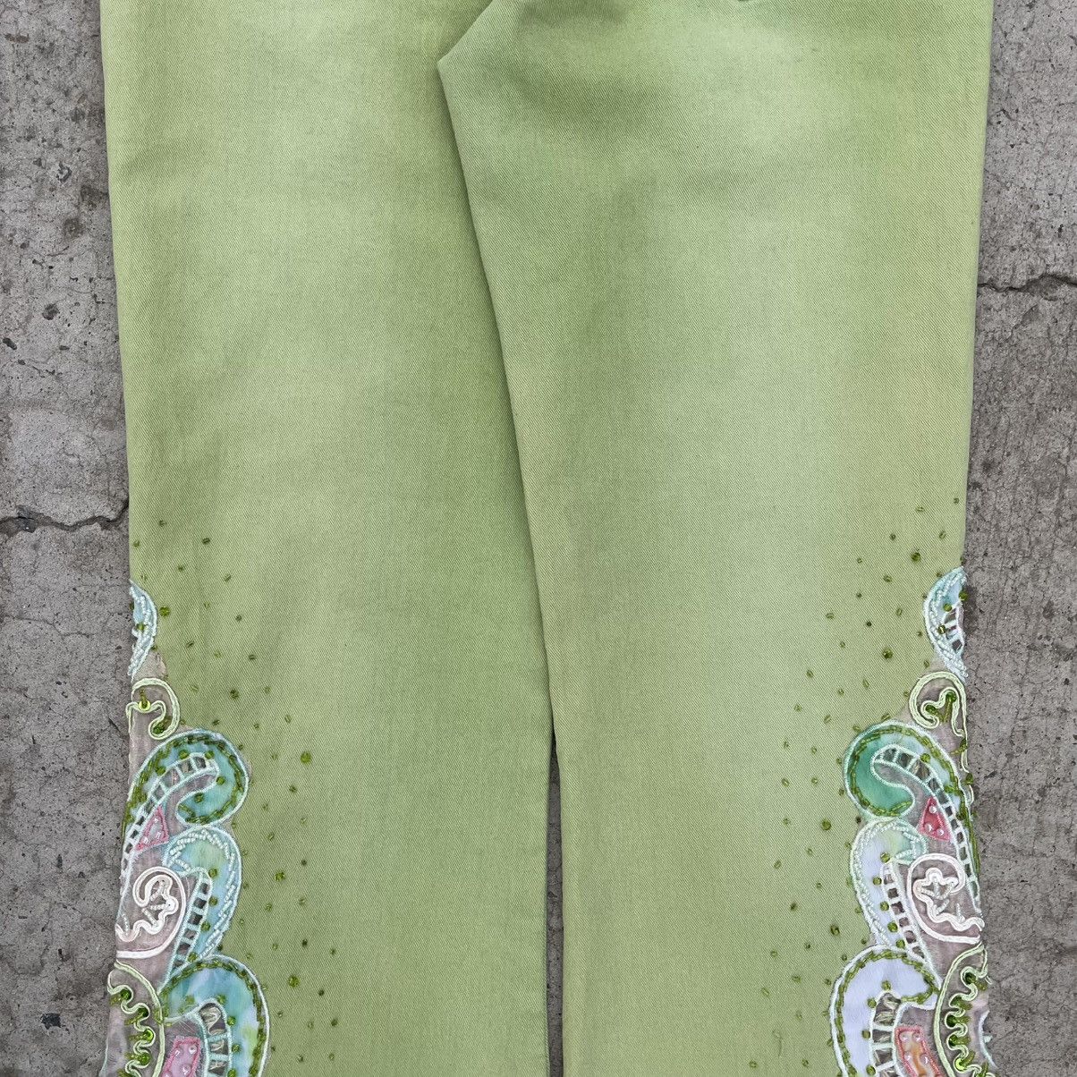 Italic VTG Custom Very Rare Italia Farfalla Rosso Paris Siz M Jeans Size 30" / US 8 / IT 44 - 11 Thumbnail