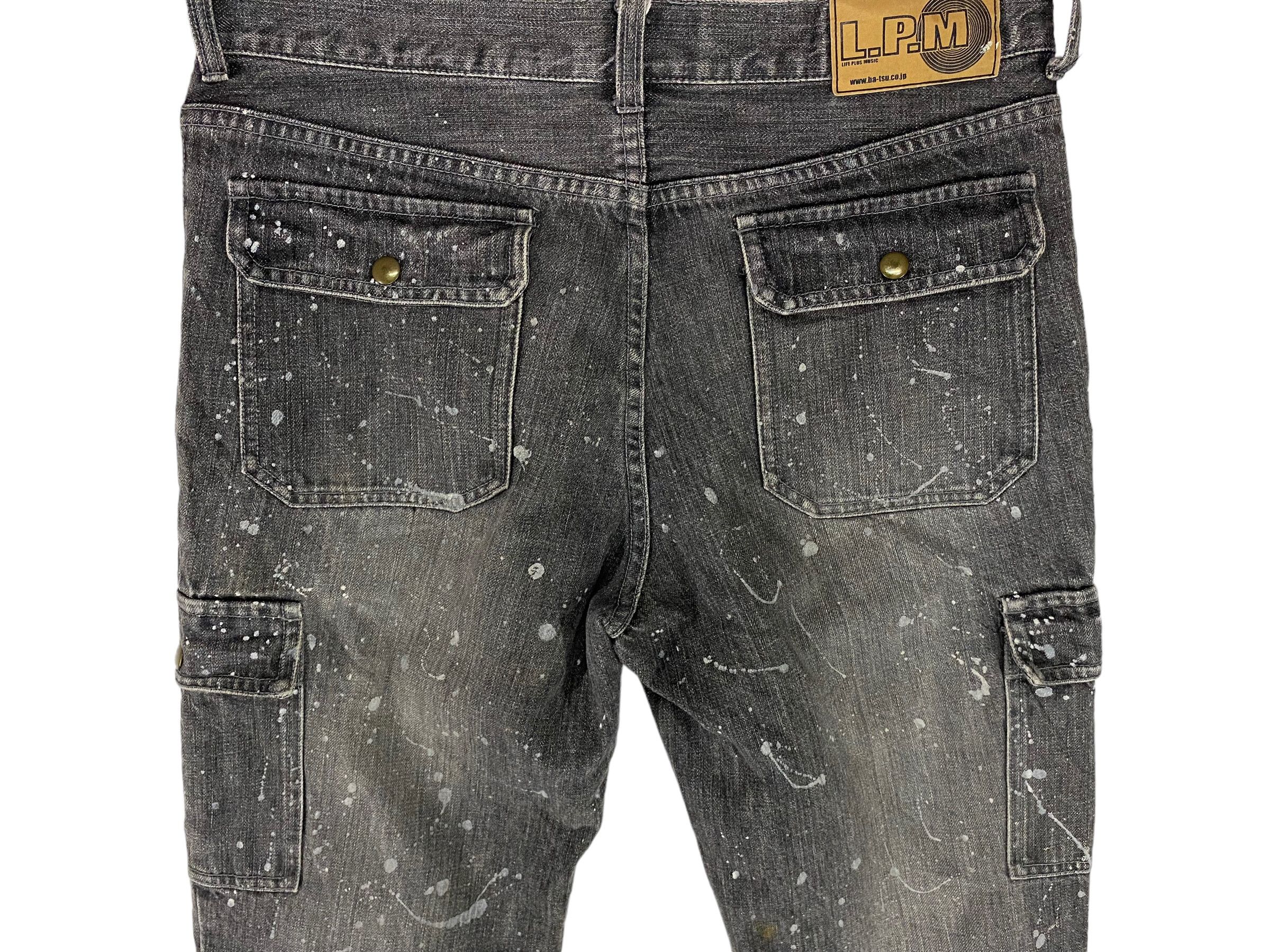 Designer × Japanese Brand Ba-Tsu paint splatter cargo jeans Size US 34 / EU 50 - 7 Thumbnail