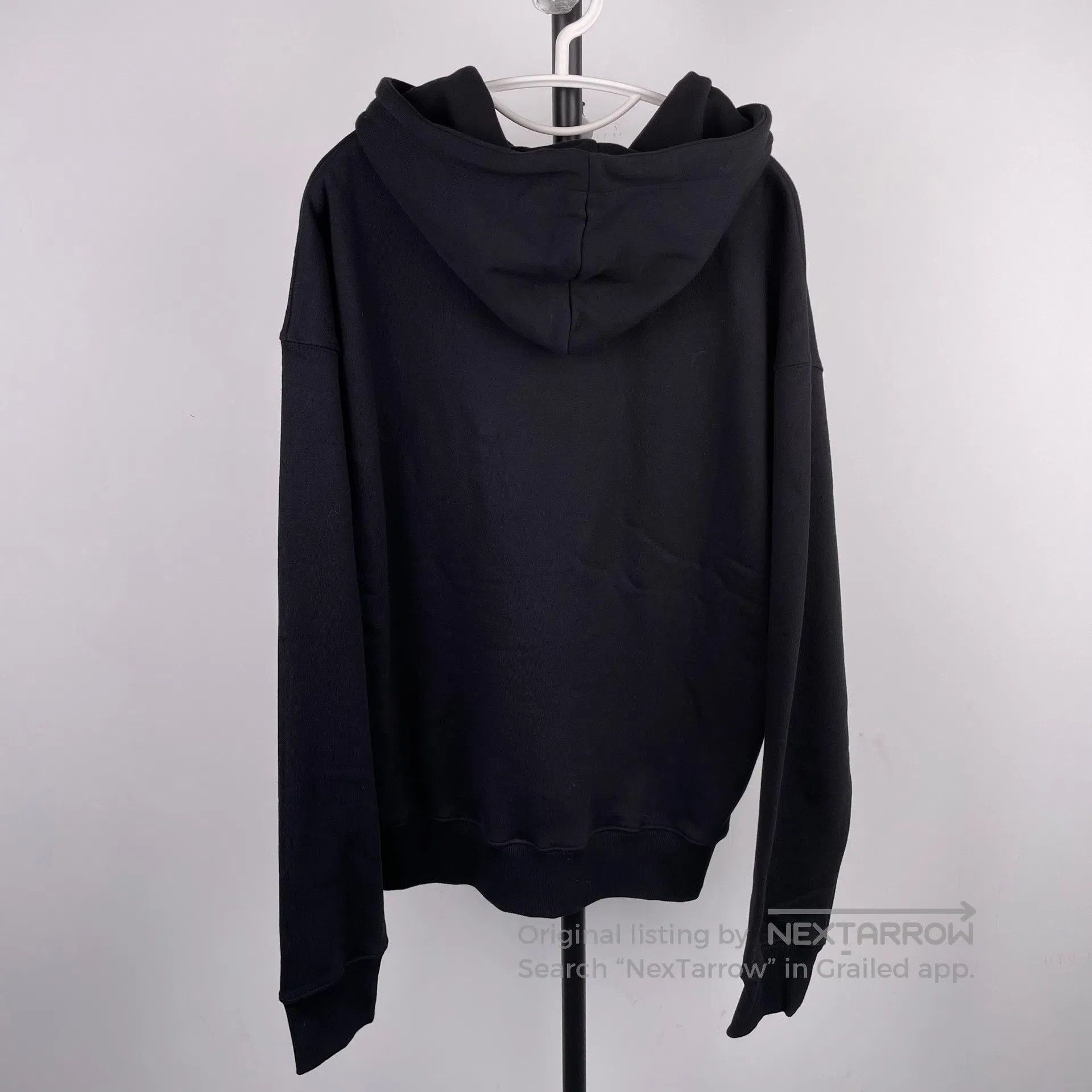 Dior Dior Black letter logo fleece hooded loose fit sporty crew Size US S / EU 44-46 / 1 - 2 Thumbnail