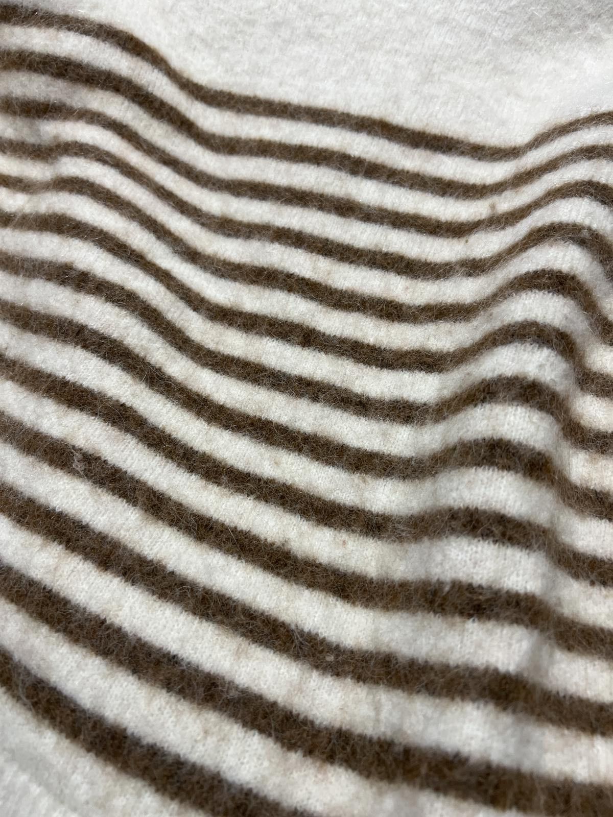 Zara Zara STRIPED WOOL ALPACA BLEND SWEATER LIMITED EDITION M Size M / US 6-8 / IT 42-44 - 7 Thumbnail