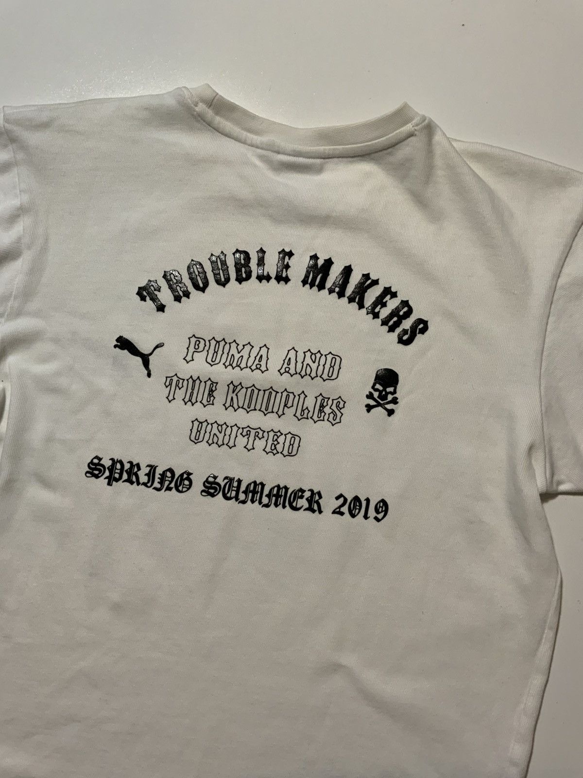 Puma × The Kooples Puma The Kooples United Troublemakers Skull S/S ‘19 T-Shirt Size US M / EU 48-50 / 2 - 6 Thumbnail