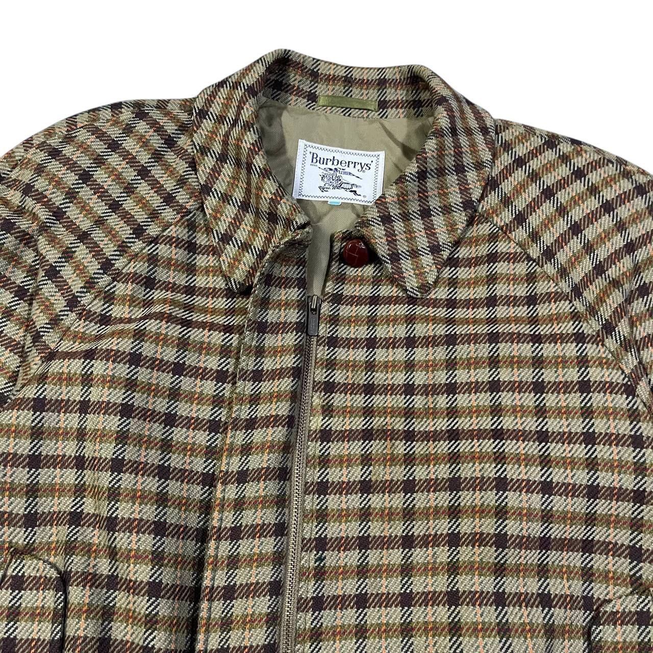 Burberry Vintage Burberry Checked Wool Jacket Size M / US 6-8 / IT 42-44 - 6 Thumbnail