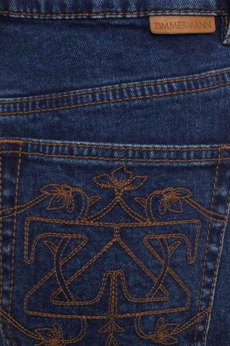 Zimmermann oc11z0225 Jeans in Blue Size 27" / US 4 / IT 40 - 4 Thumbnail