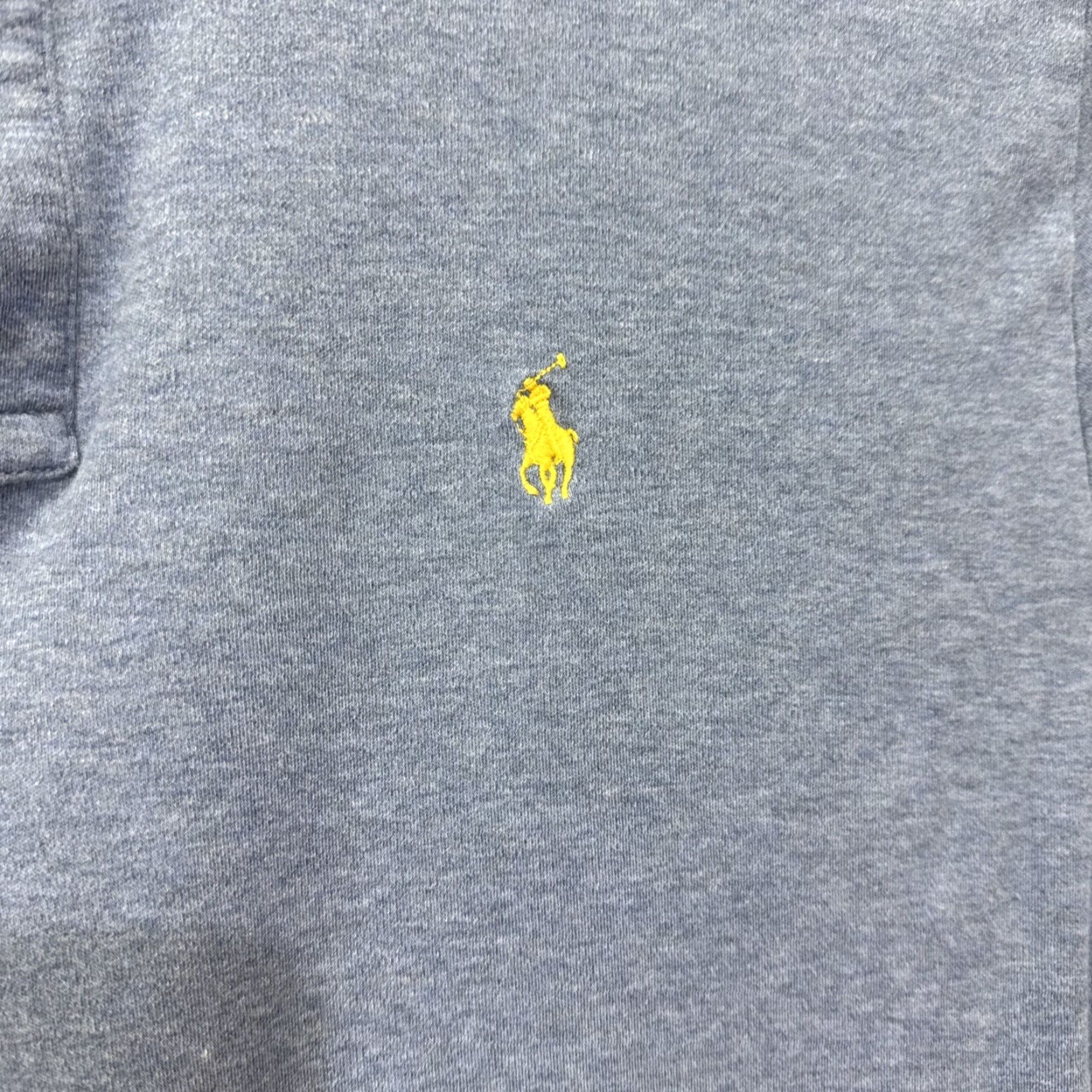 Polo Ralph Lauren VINTAGE Polo Ralph Lauren Polo Shirt Men Large Blue Yellow Pony Logo 100% Cotton Casual Office Size US L / EU 52-54 / 3 - 6 Thumbnail