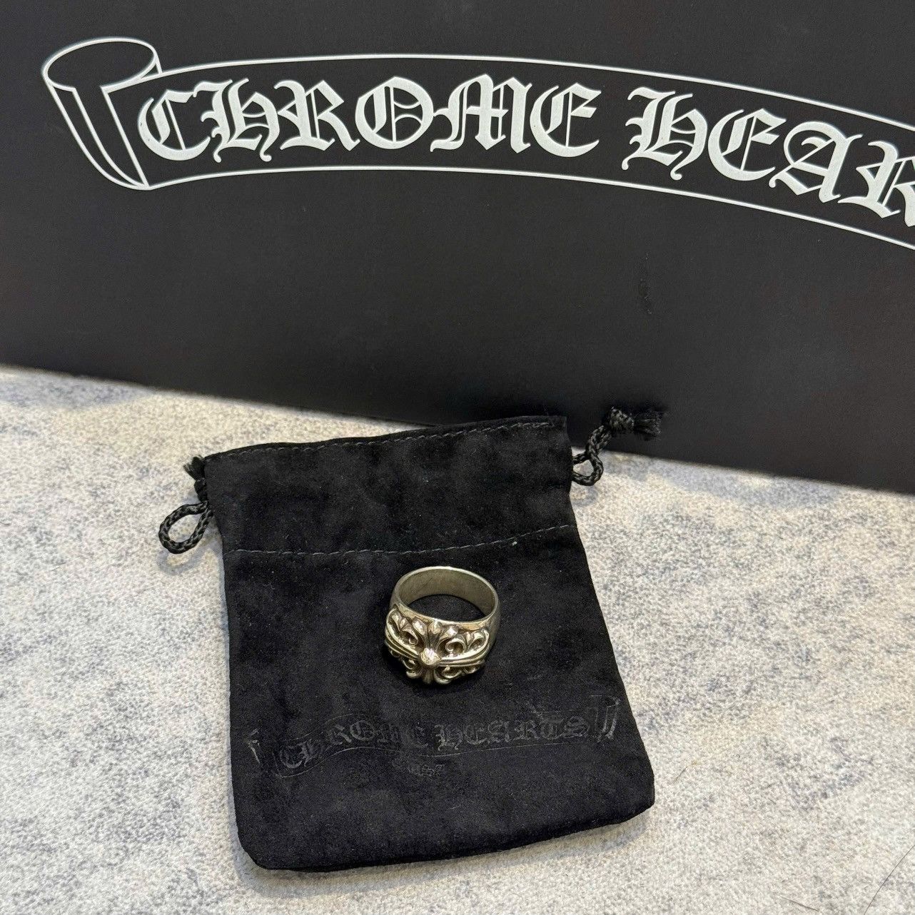 Chrome Hearts CHROME HEARTS KEEPER RING SILVER Size ONE SIZE - 1 Thumbnail