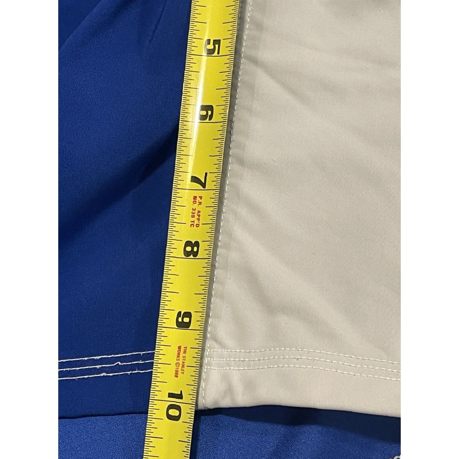 Vintage 2Pood Shorts Men's Medium Blue Crossfit 34 Inseam 10" Athletic Polyester Blend Regular Solid Activewear CrossFit Mens Size US 34 / EU 50 - 8 Thumbnail