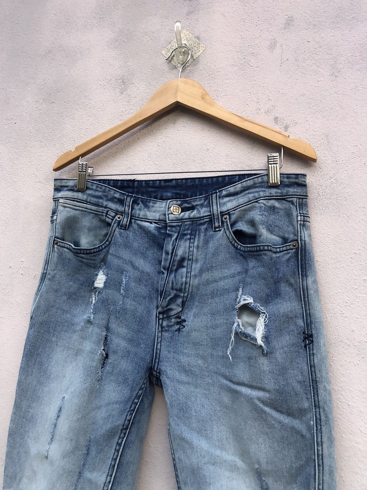 Ksubi Ksubi Distressed Jeans Size US 32 / EU 48 - 4 Thumbnail