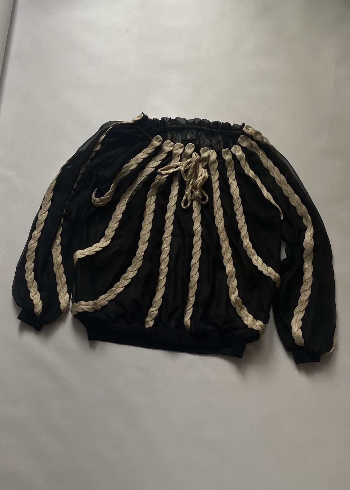 Roberto Cavalli Roberto Cavalli Vintage Barocco Luxury Style Y2k Silk Blouse Size S / US 4 / IT 40 - 1 Thumbnail