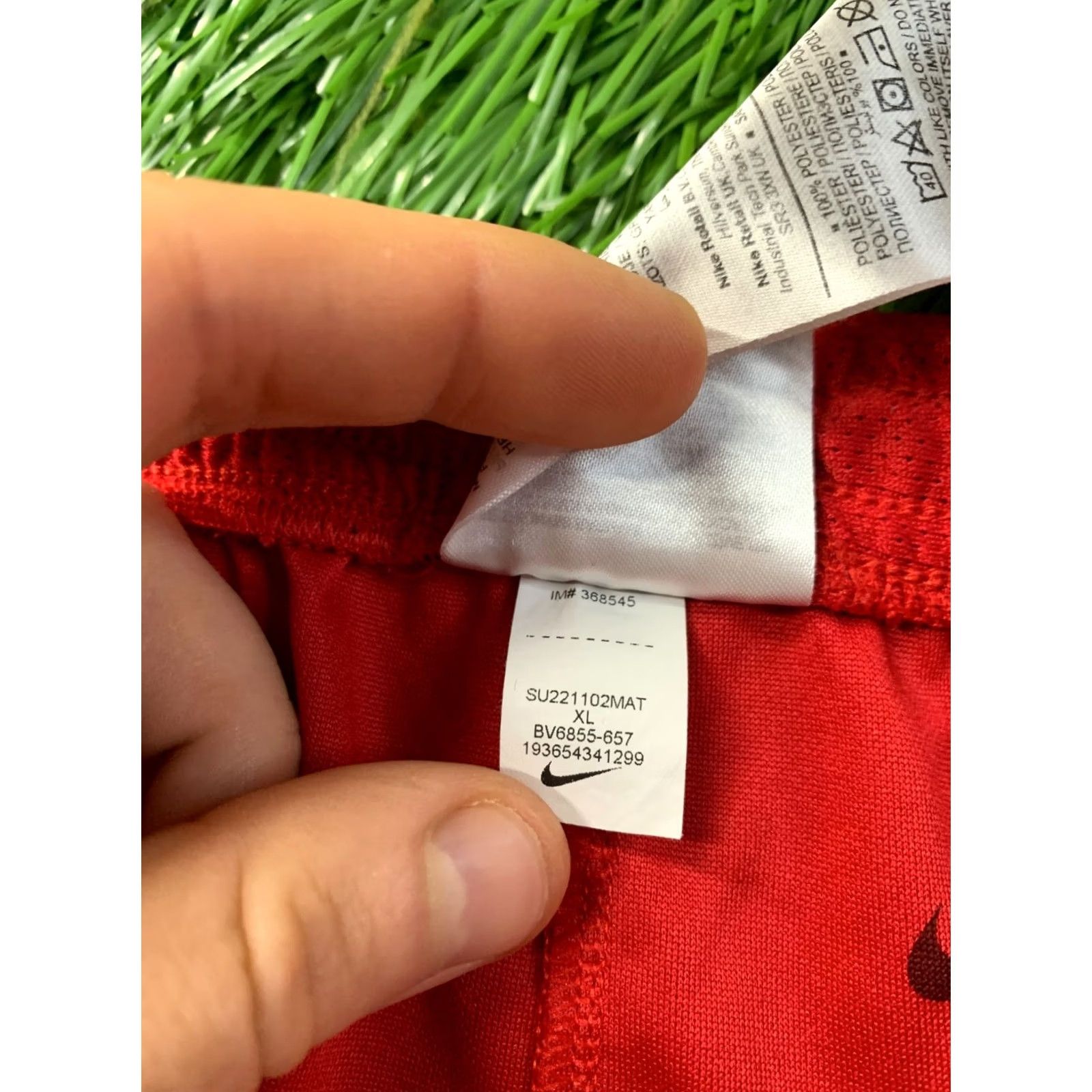 Nike Nike Dri-FIT Park 2022 Football Shorts Red Size XL Men Size US 36 / EU 52 - 5 Thumbnail