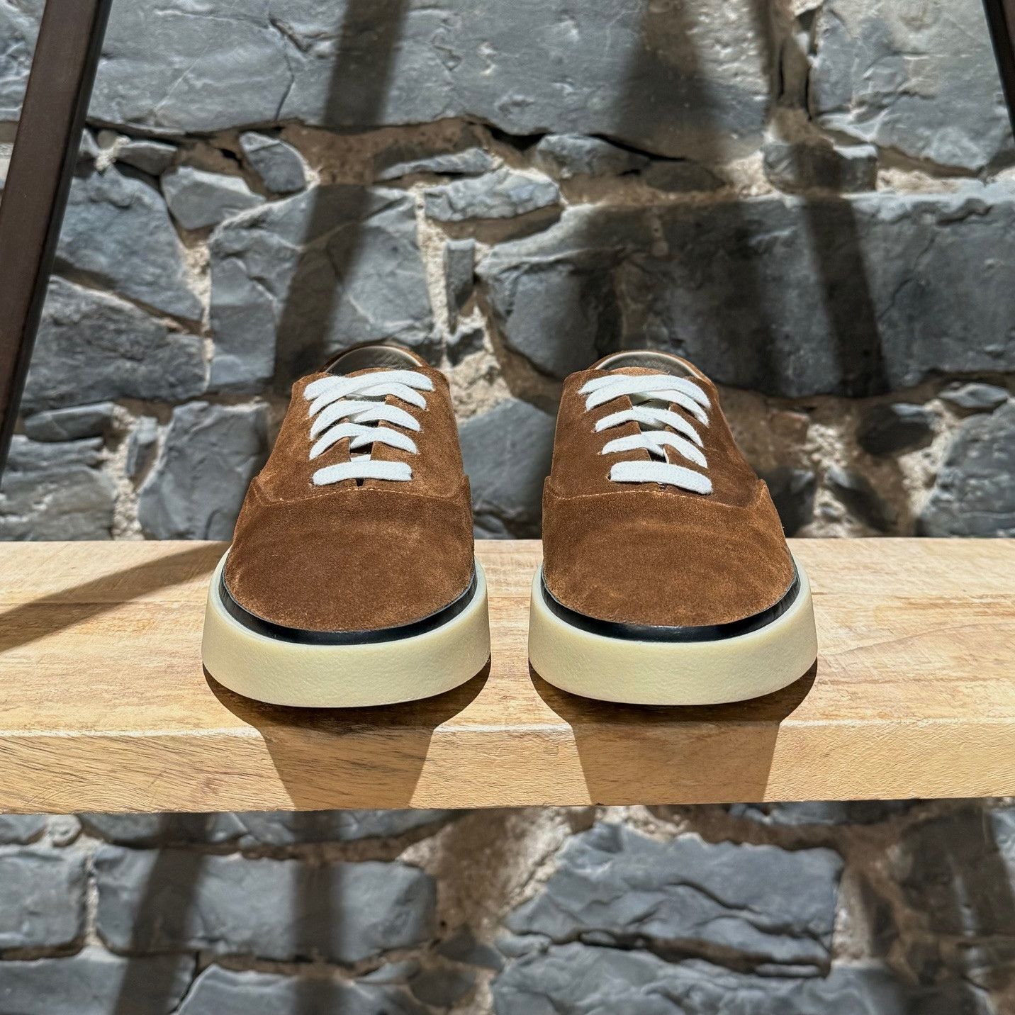 Ermenegildo Zegna × Fear of God Fear of God x Ermenegildo Zegna Brown Suede Sneakers Size US 8 / EU 41 - 2 Thumbnail